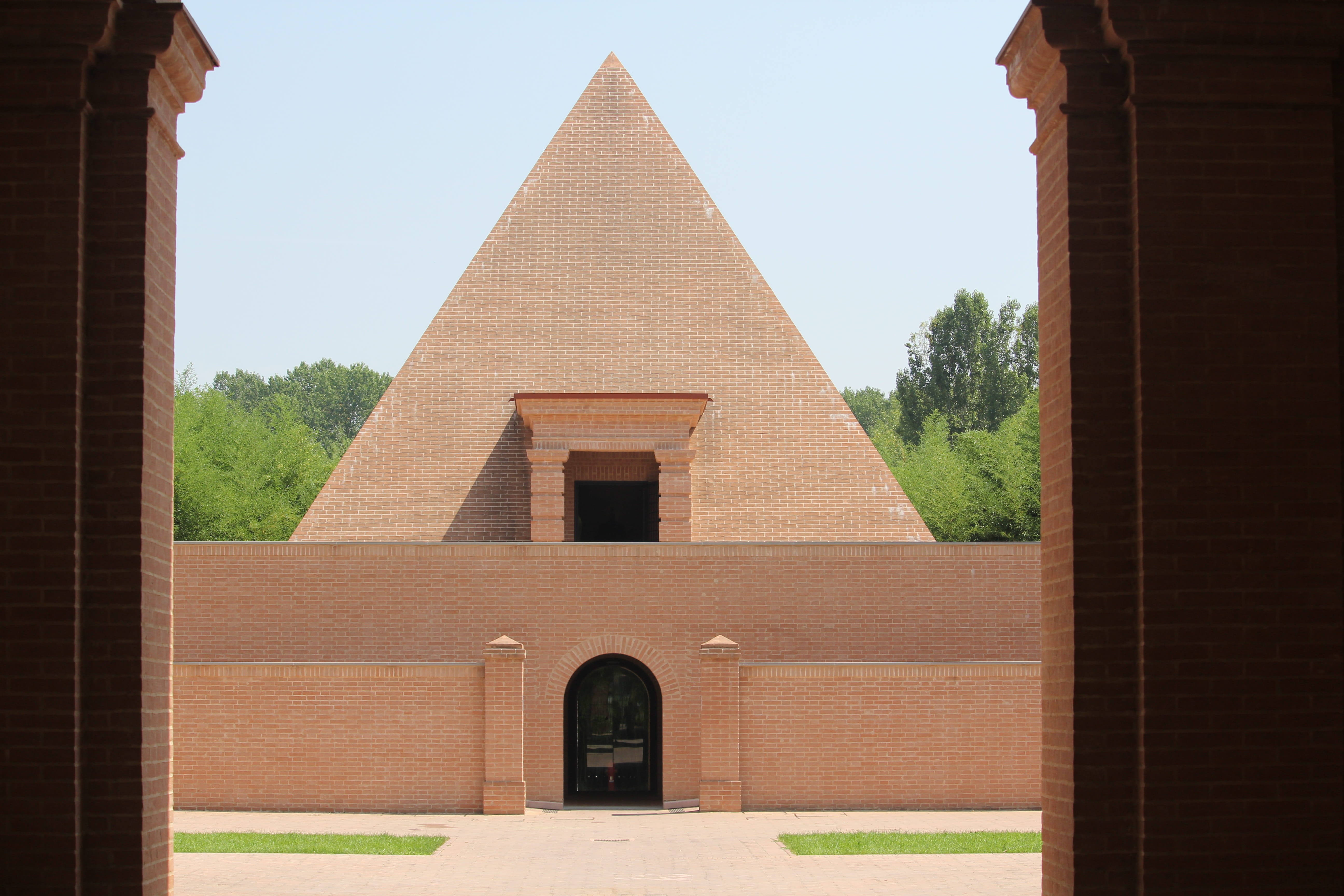 ancient civilization, sky, spirituality, travel, built structure, architecture, outdoors, religion, fontanellato, belief, place of worship, parma, nature, HD Wallpaper