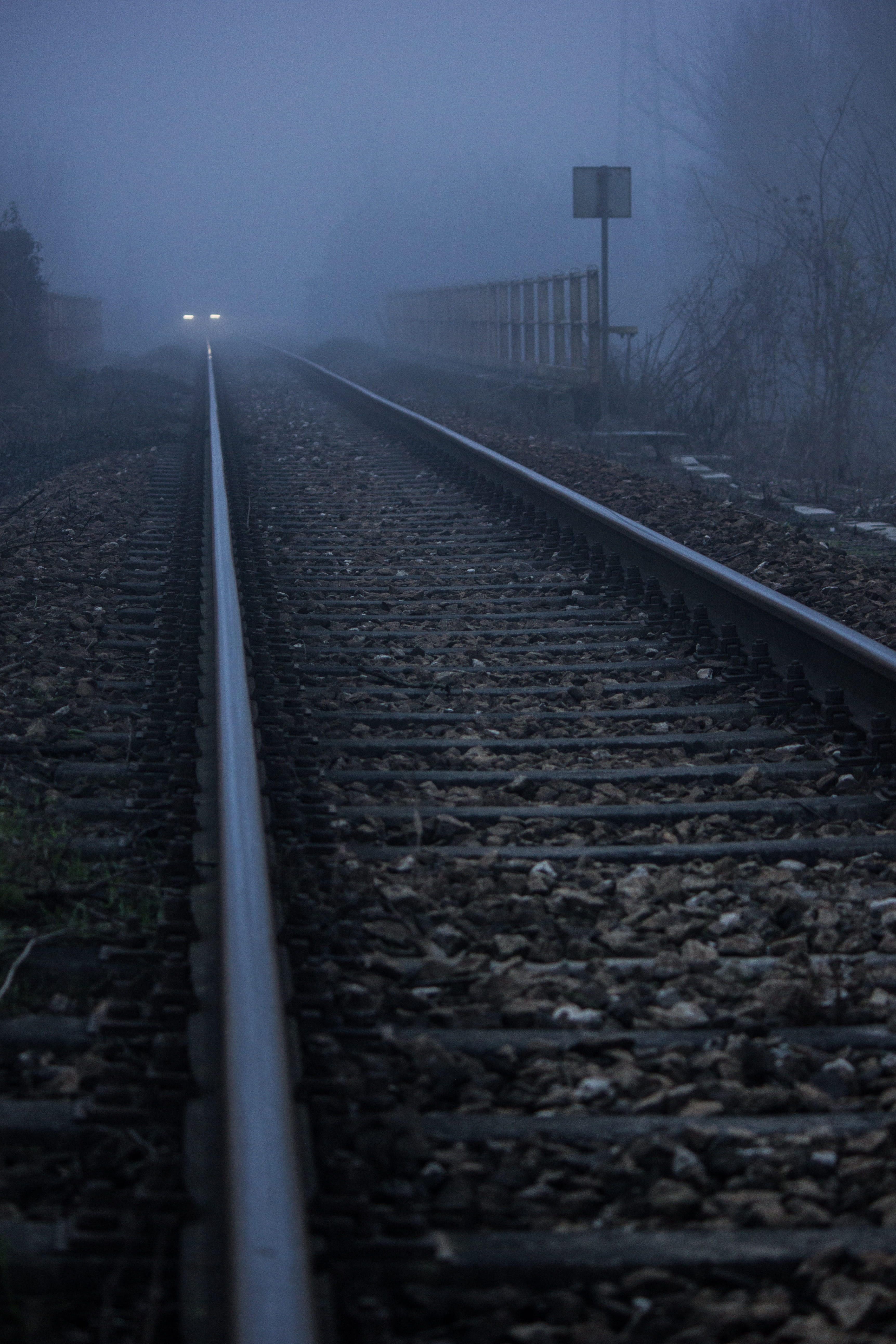 road, piadena, landscape, vanishing point, long, parma, lombardy, tree, italy, nature, train, railroad, transport, straight, public transportation, track, Phone HD Wallpaper