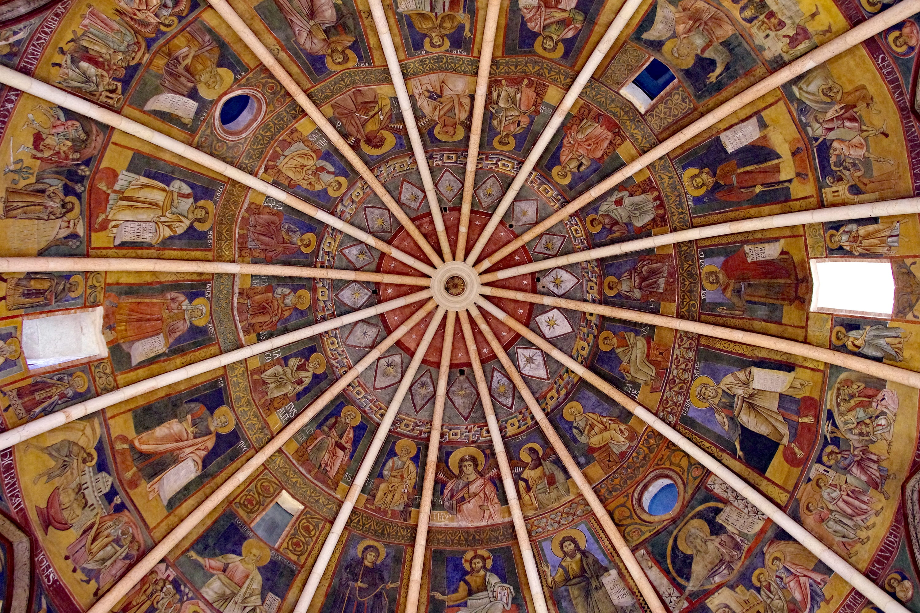 shape, 2K, romanesque style, art and craft, sacral architecture, baptistery, history, ornate, pattern, Italy, gothic, no people, built structure, day, HD Wallpaper