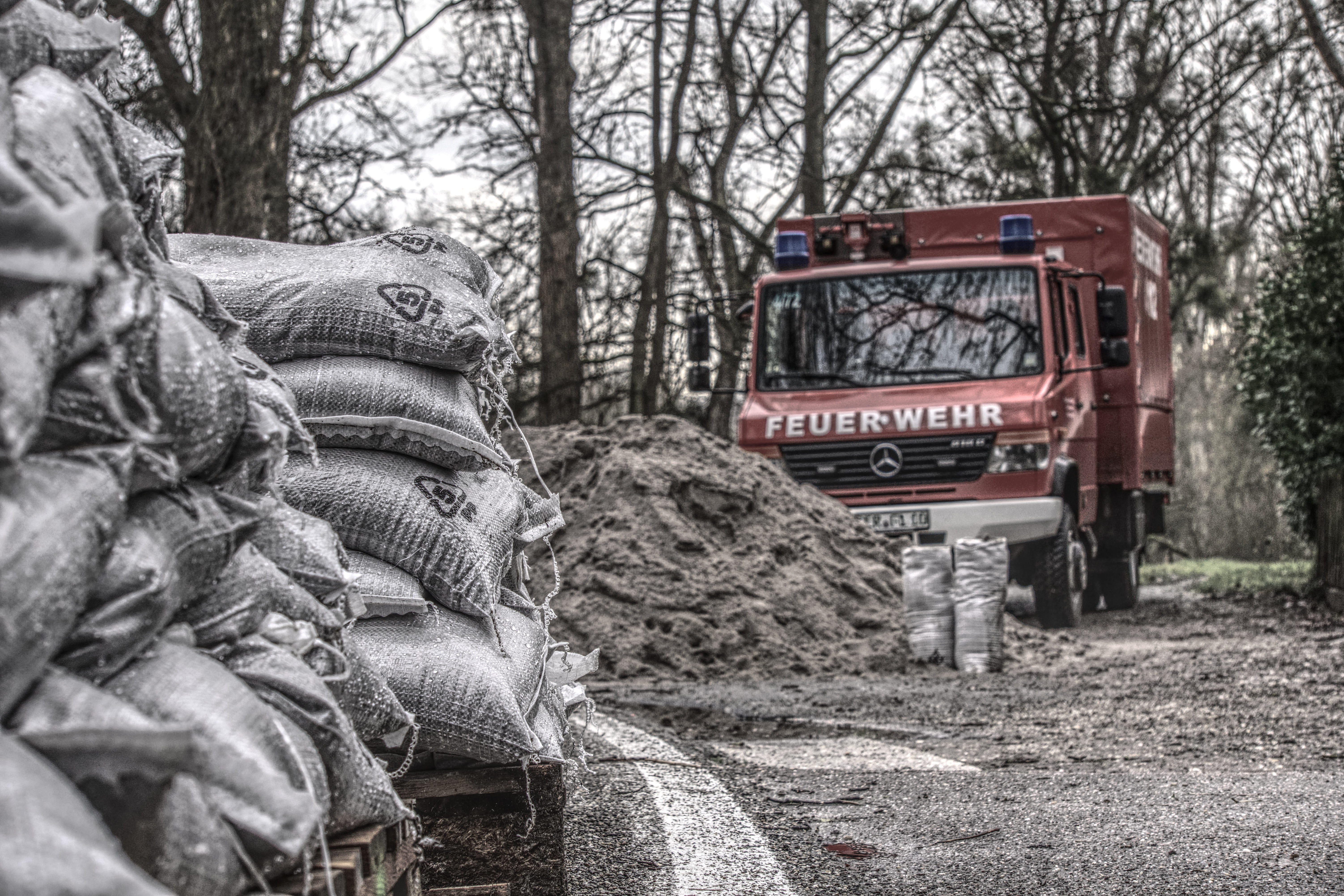 transportation, land vehicle, river, no people, text, land, forest, fishing industry, dike, high dynamic range, fire, nature, sand, forces, wall, tree, HD Wallpaper