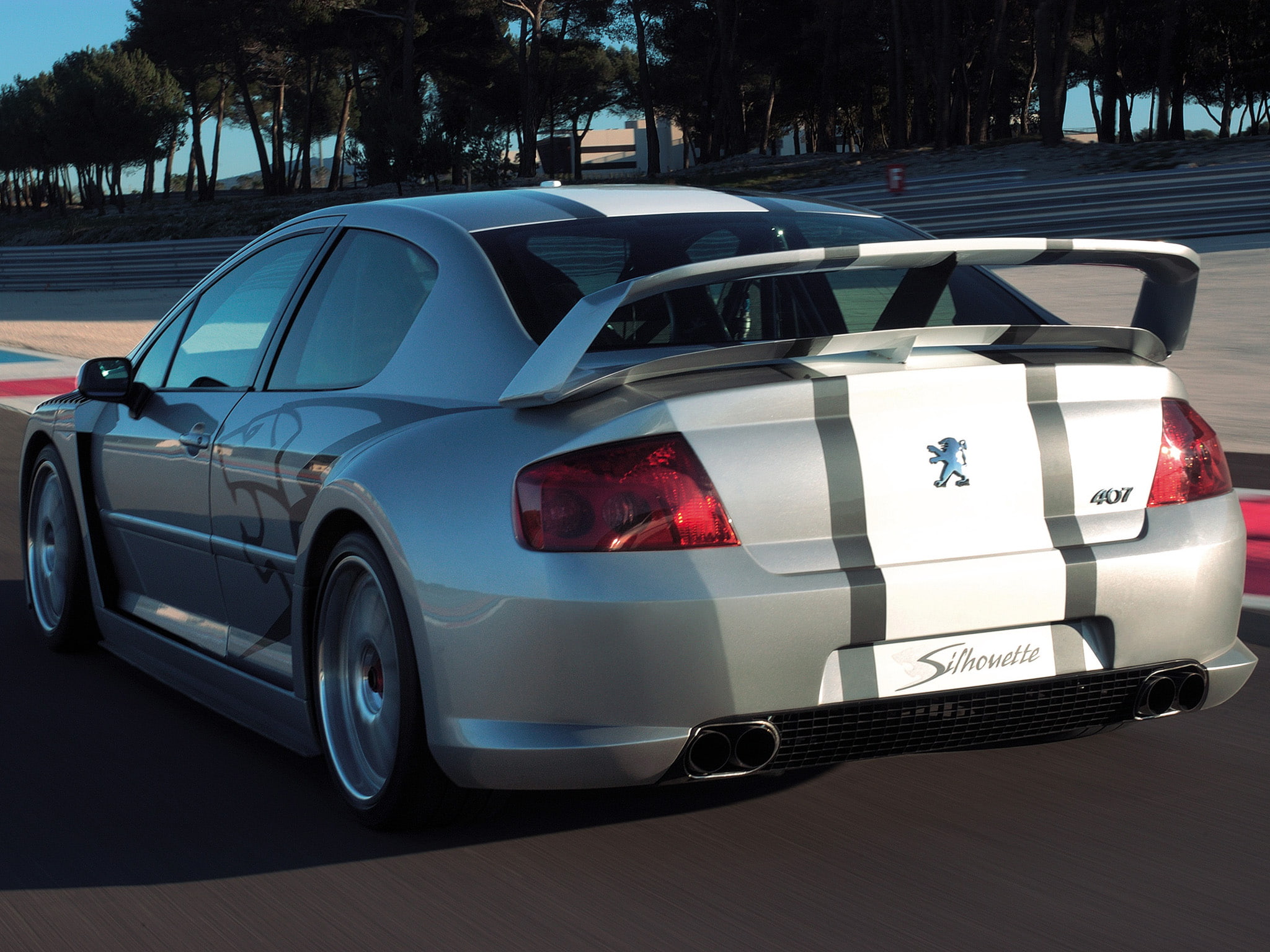 silhouette, 407, 2004, 1080P, peugeot, tuning, concept, HD Wallpaper