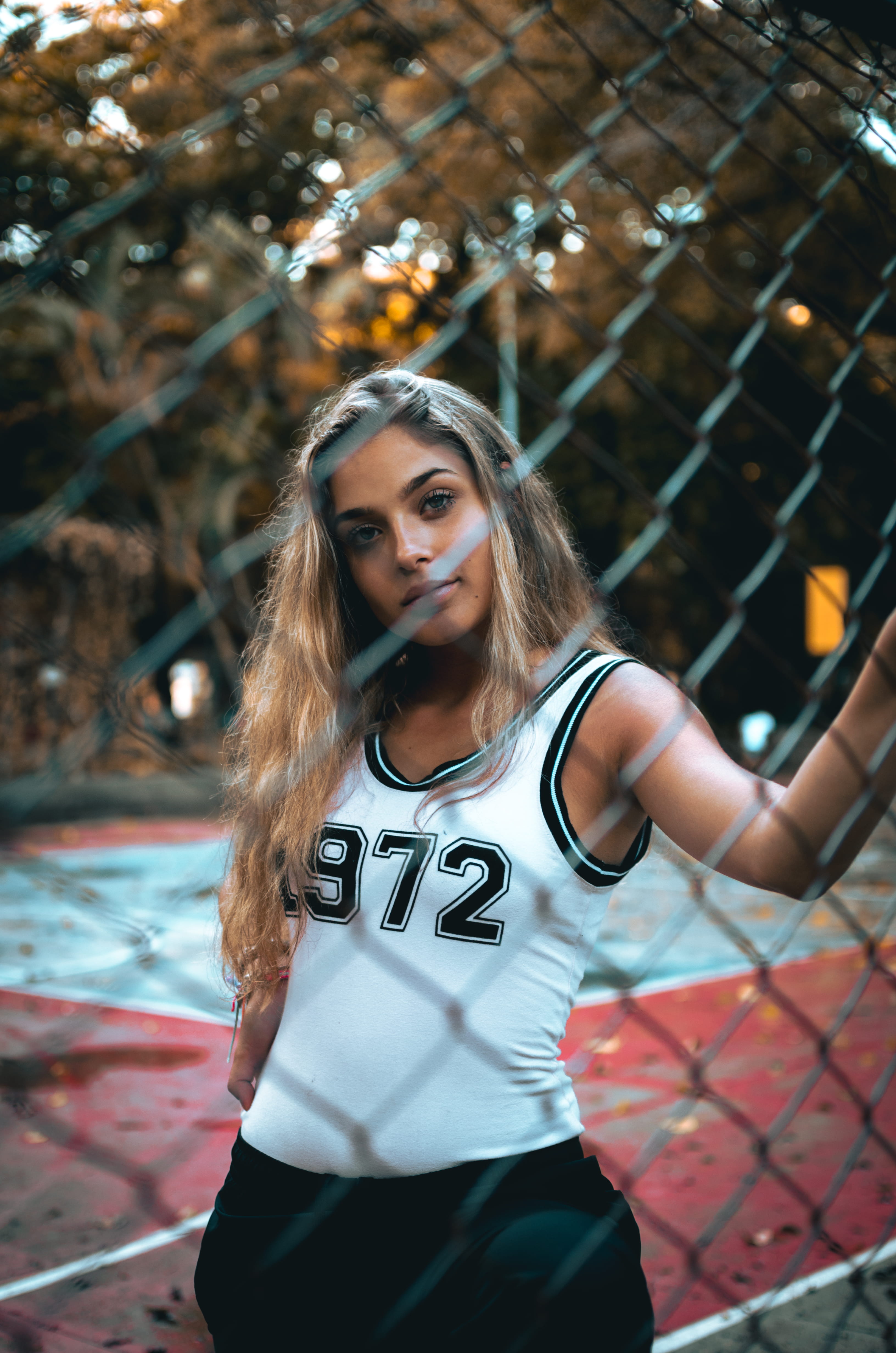 beautiful woman, long hair, colorful, beautiful, one person, chain, leisure activity, desktop background, moody, beauty, fashion model, hairstyle, focus on foreground, Phone HD Wallpaper