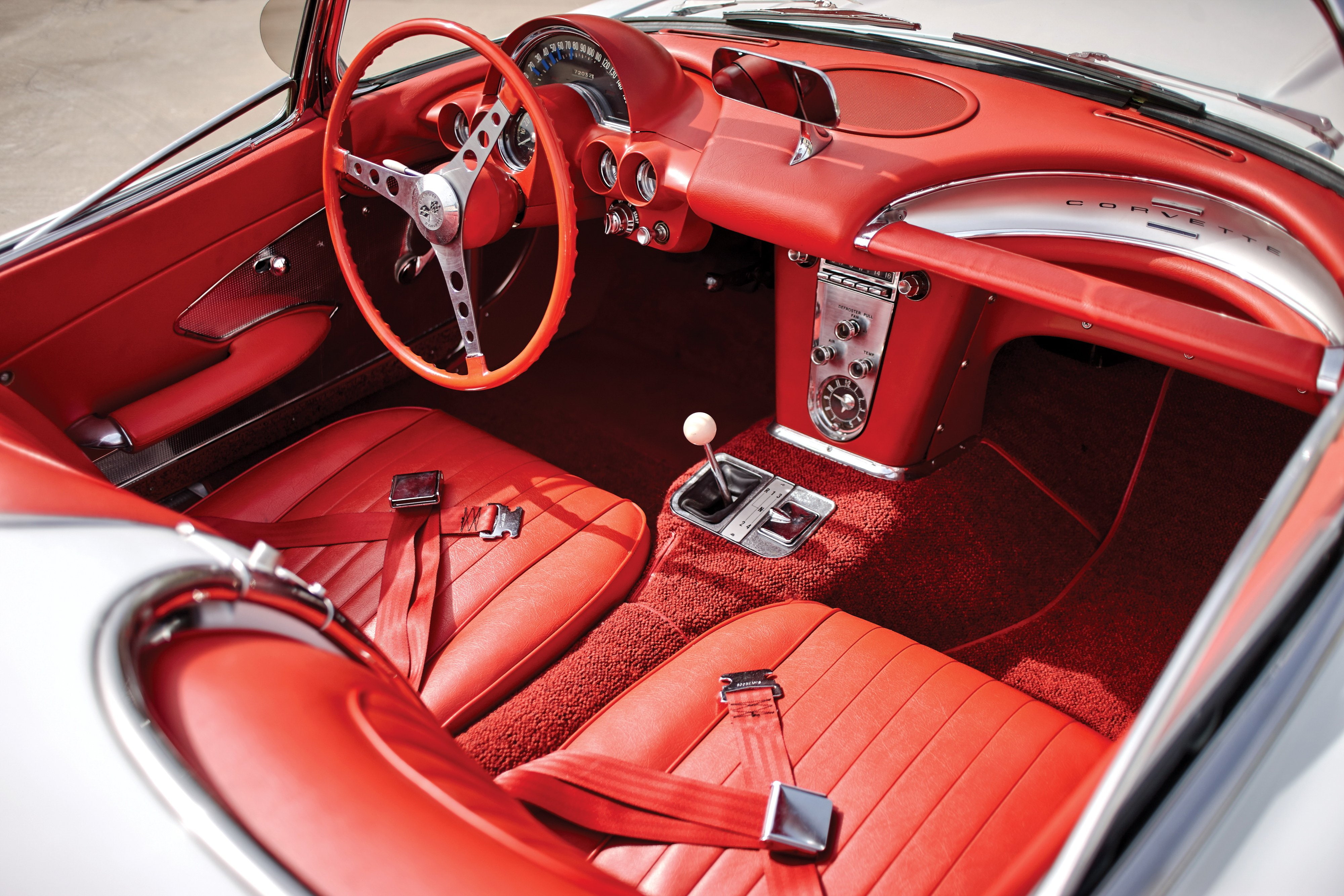 (c1), classic, 4K, corvette, cars, chevy, chevrolet, HD Wallpaper