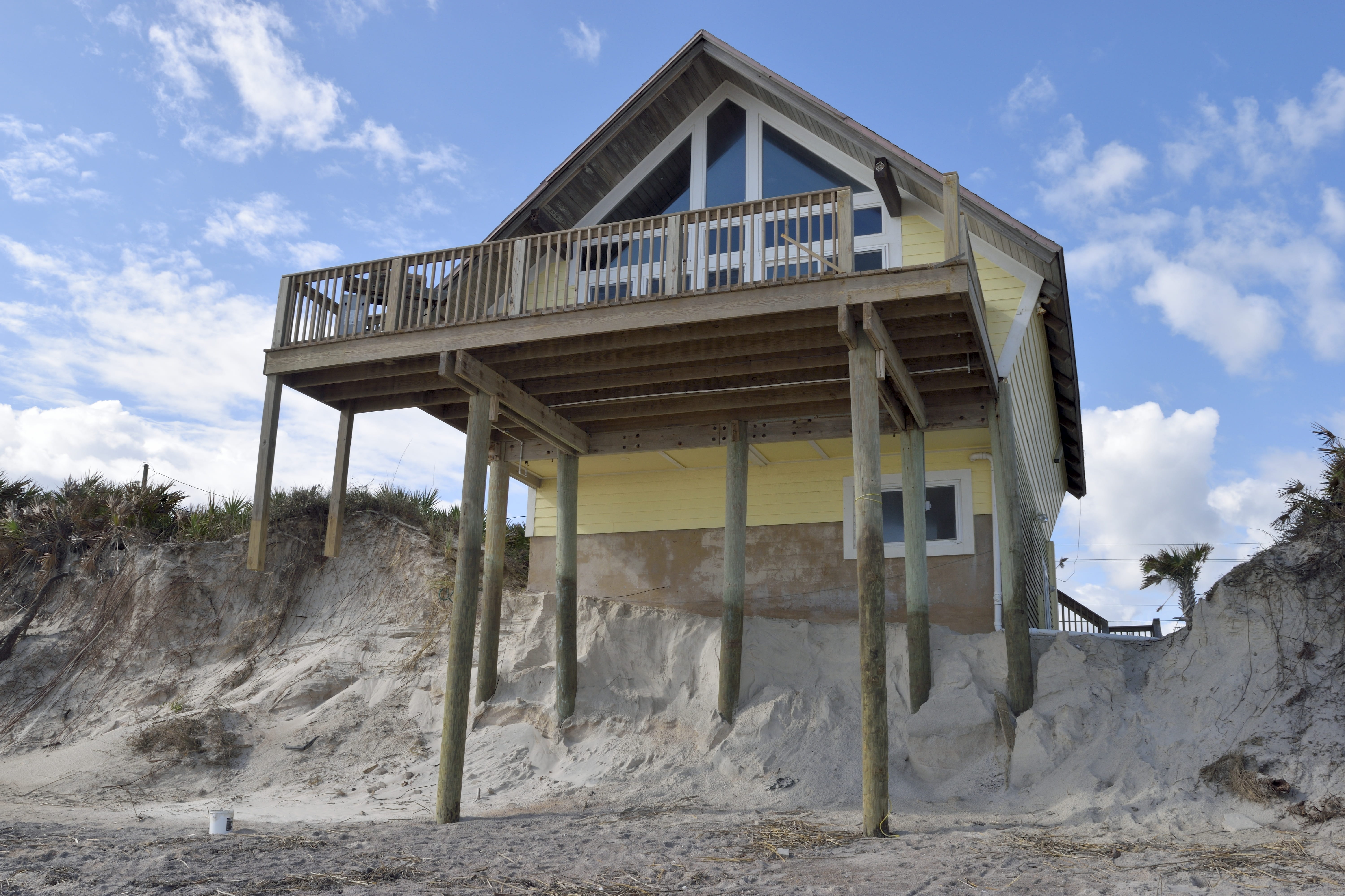 outdoors, building exterior, house, cloud - sky, land, seascape, tree, no people, sky, st augustine, building, nobody, tropical climate, insurance, low angle view, HD Wallpaper