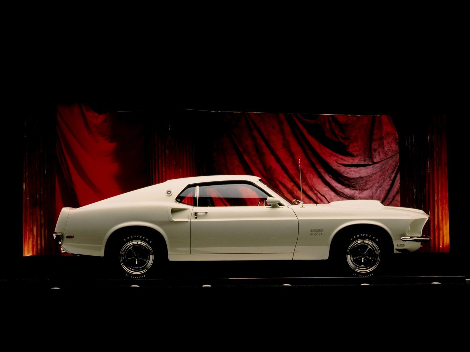 1969, ford, mustang, boss, classic, 720P, 429, muscle, HD Wallpaper