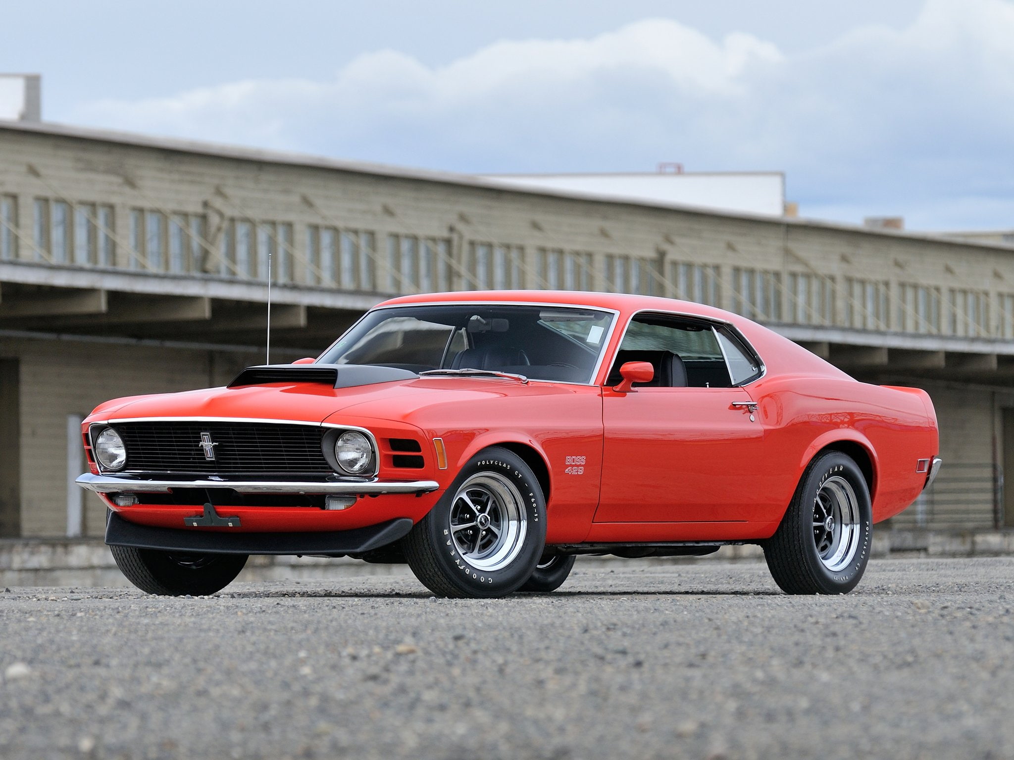 classic, boss, 429, 1970, muscle, mustang, 1080P, ford, HD Wallpaper