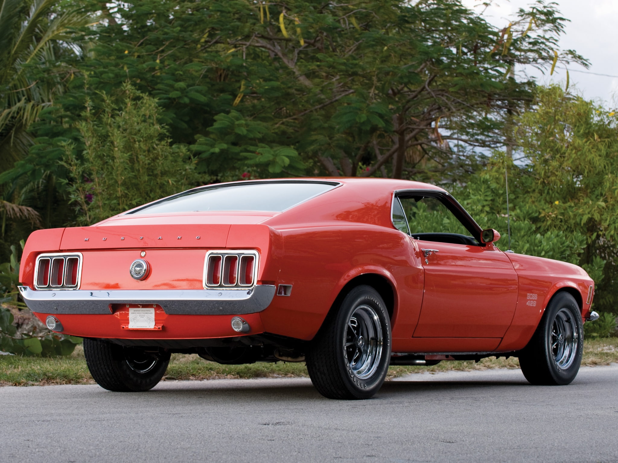 muscle, classic, 1080P, 429, mustang, ford, 1970, boss, HD Wallpaper