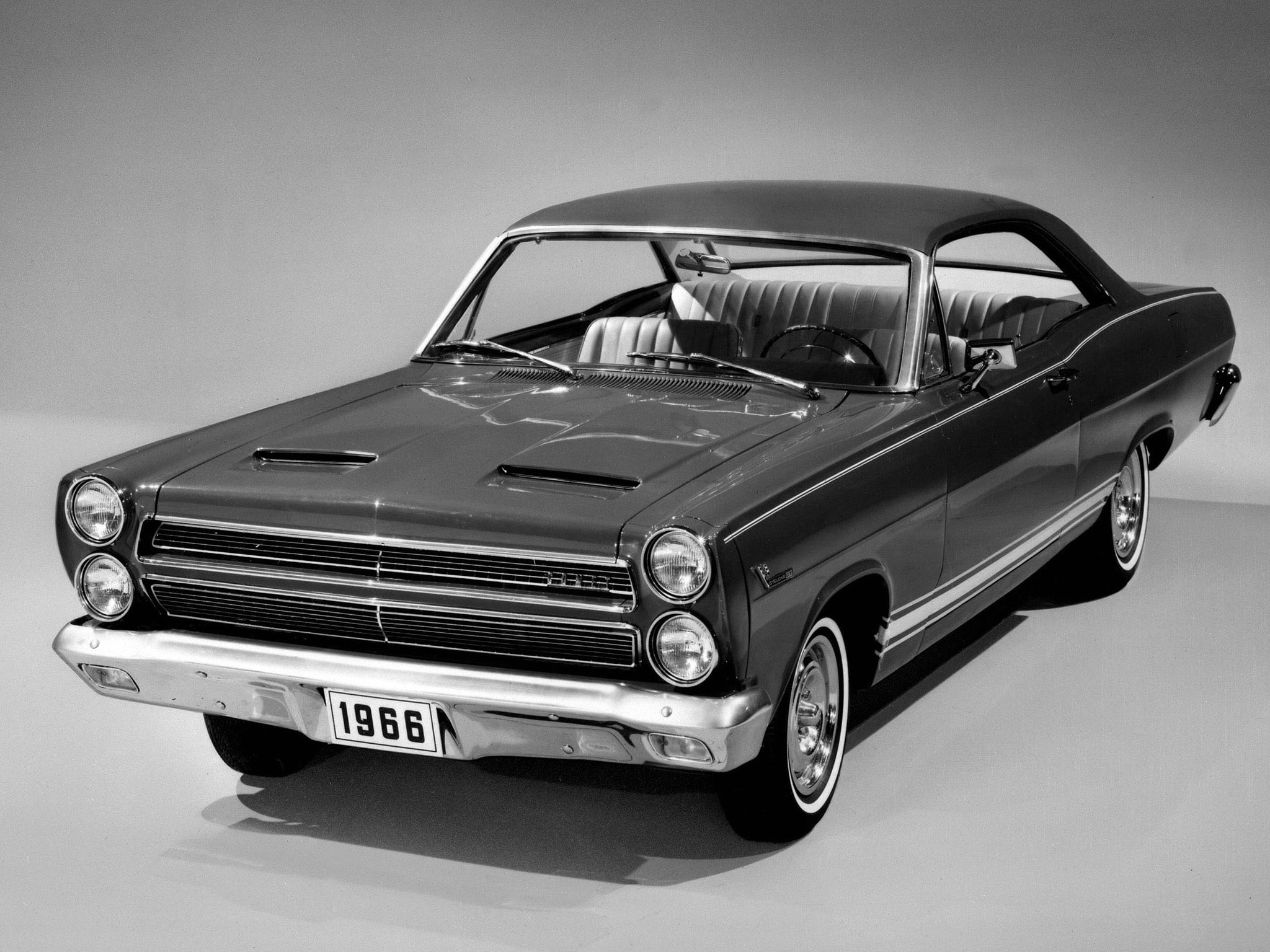 cyclone, hardtop, muscle, coupe, mercury, 63h, comet, g t, 1966, 1080P, classic, HD Wallpaper