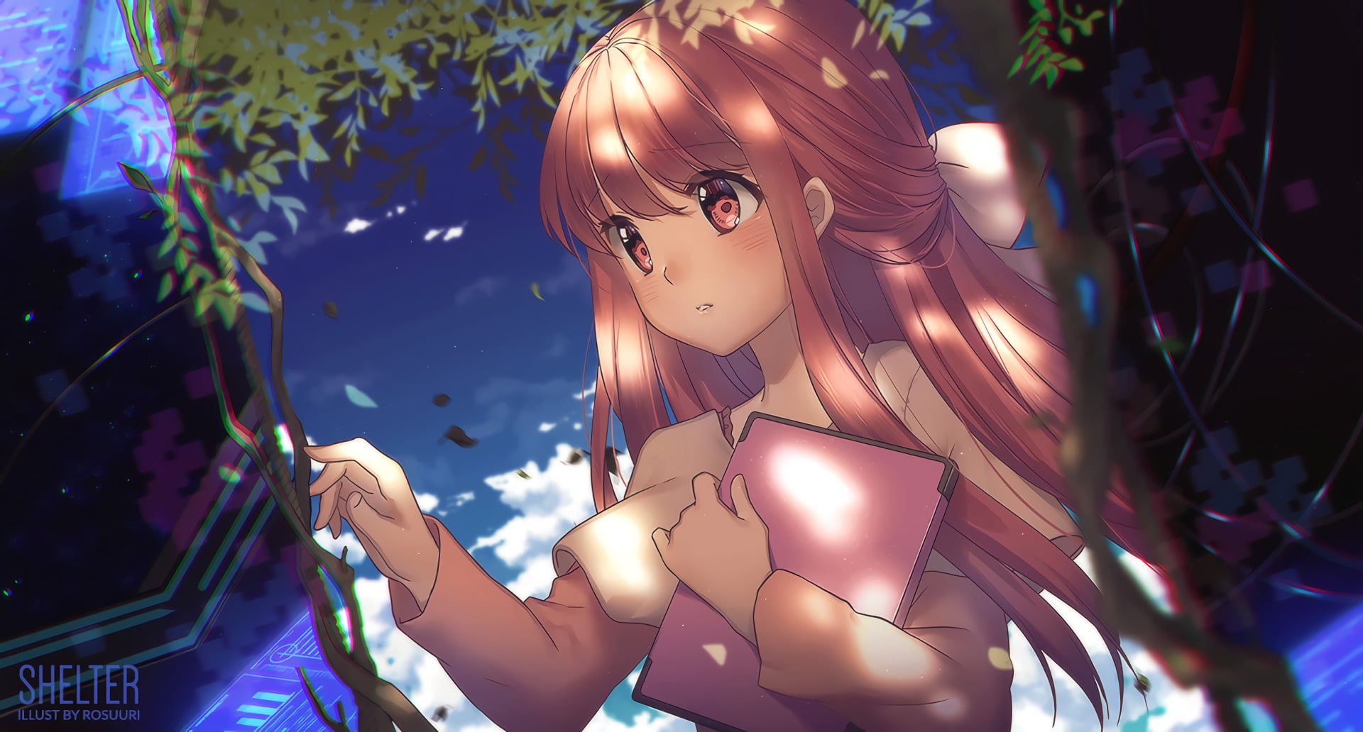 1080P, Shelter, Anime, retail display, shopping, beauty, luxury, consumerism, illuminated, female likeness, fashion, night, store, human representation, HD Wallpaper