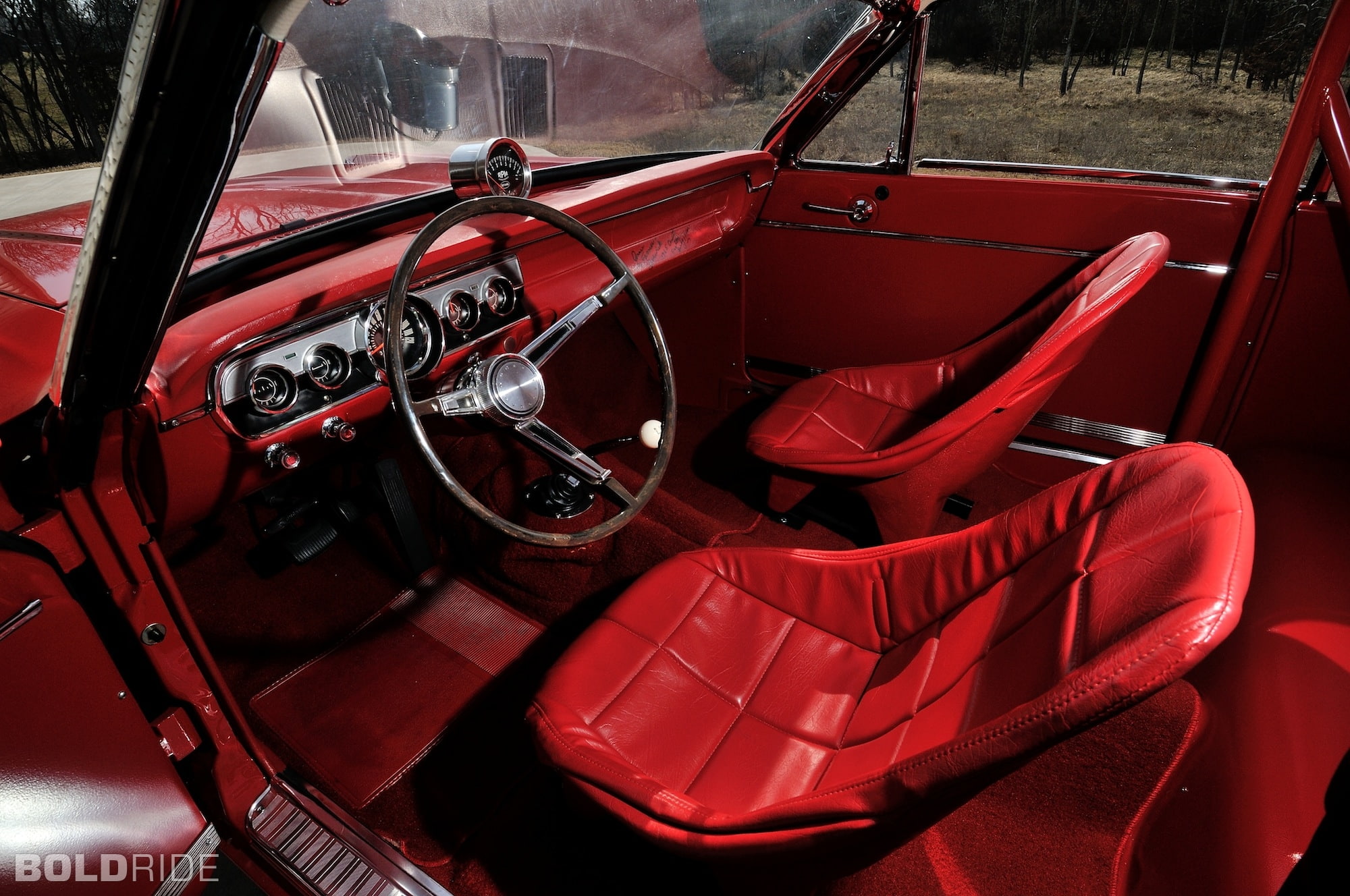 rod, mercury, cyclone, rods, racing, sohc, hot, drag, 427, classic, 1080P, comet, race, muscle, a fx, interior, 1965, super, HD Wallpaper