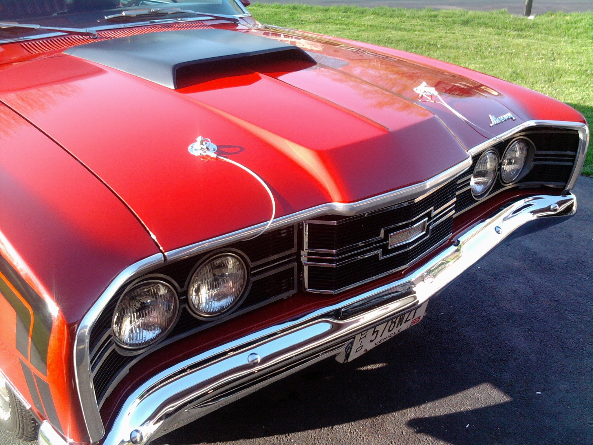 muscle, 1080P, cyclone, 1969, classic, mercury, HD Wallpaper