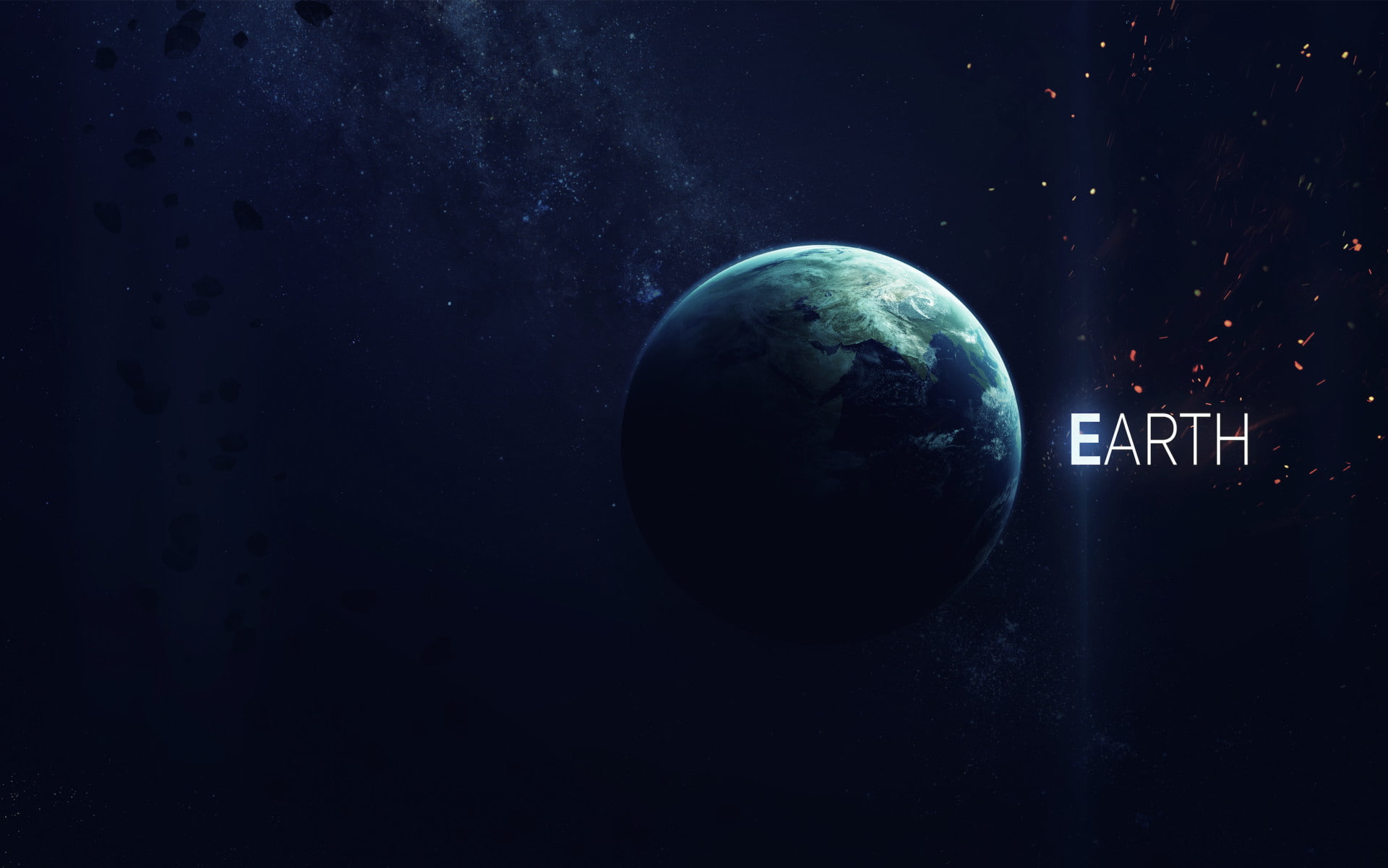 From Space, 1080P, Earth, HD Wallpaper
