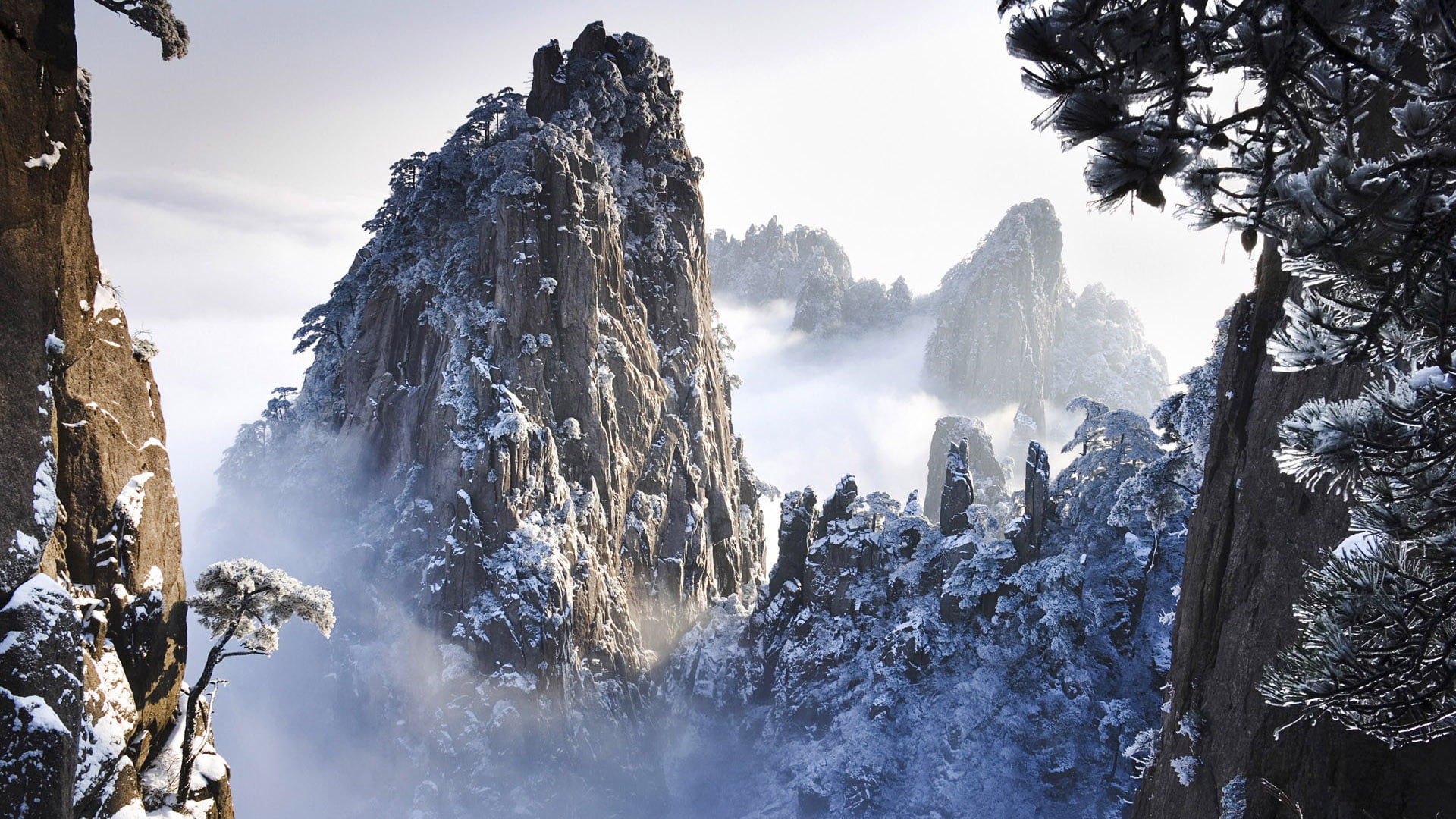 outdoors, line, landscape, cold temperature, mountain peak, ice, glacier, icicle, texture, crystal, clear, land, weather, low angle view, splash, snowcapped mountain, HD Wallpaper