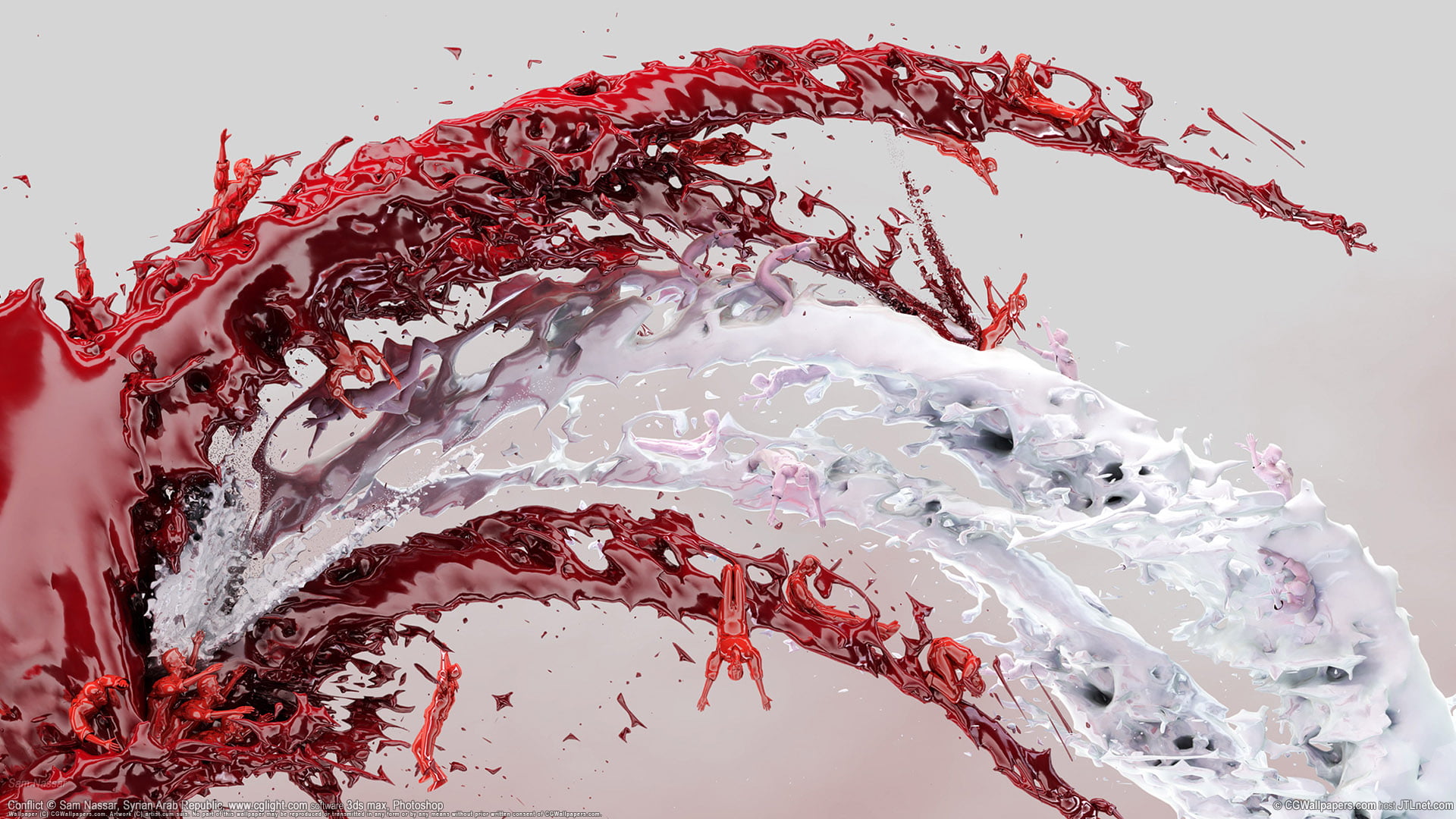purity, red, day, drop, snow, weather, bubble, pink color, season, crystal, science, motion, 1080P, flow, color, sky, flowing, frozen, tree, close, studio shot, HD Wallpaper