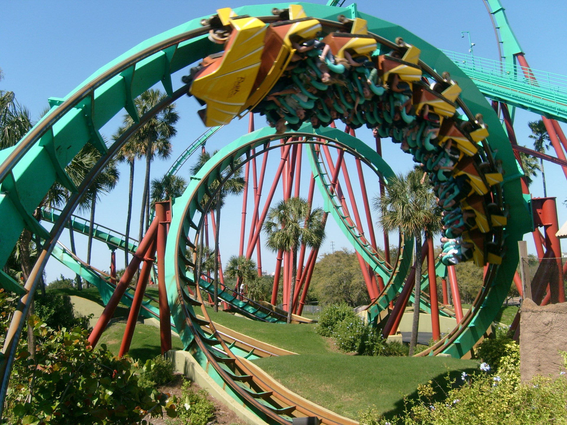 roller coaster, 1080P, HD Wallpaper