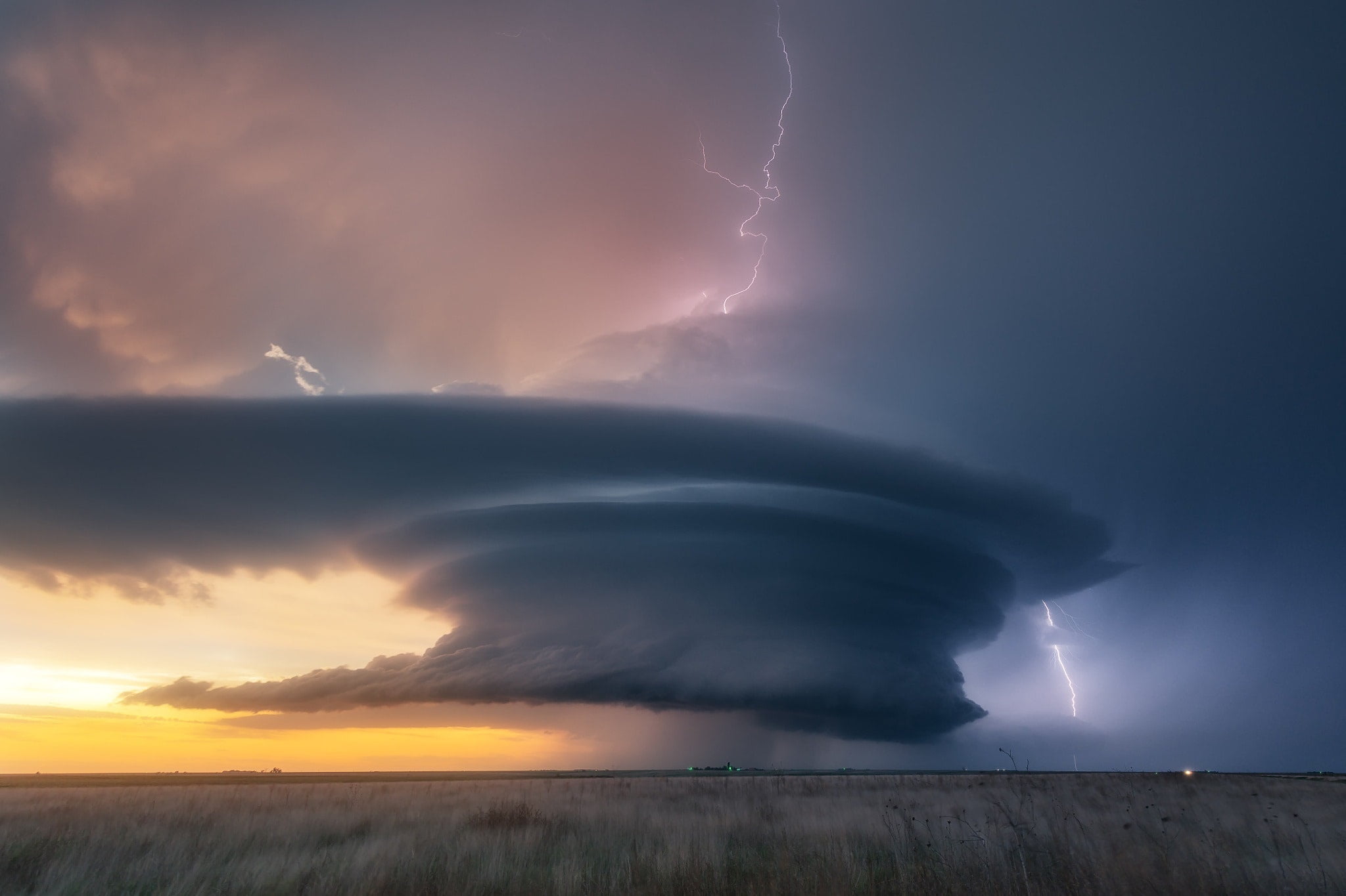 storm, cyclone, clouds, 1080P, USA, TOCA, the sky, zipper, HD Wallpaper