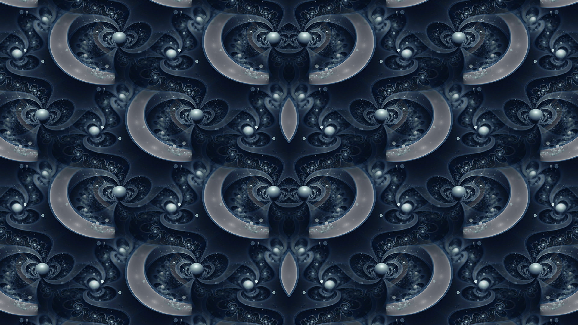 abstract, indoors, ornate, digital art, backgrounds, abstract backgrounds, wealth, purity, technology, design, creativity, shape, symmetry, metal, black color, HD Wallpaper