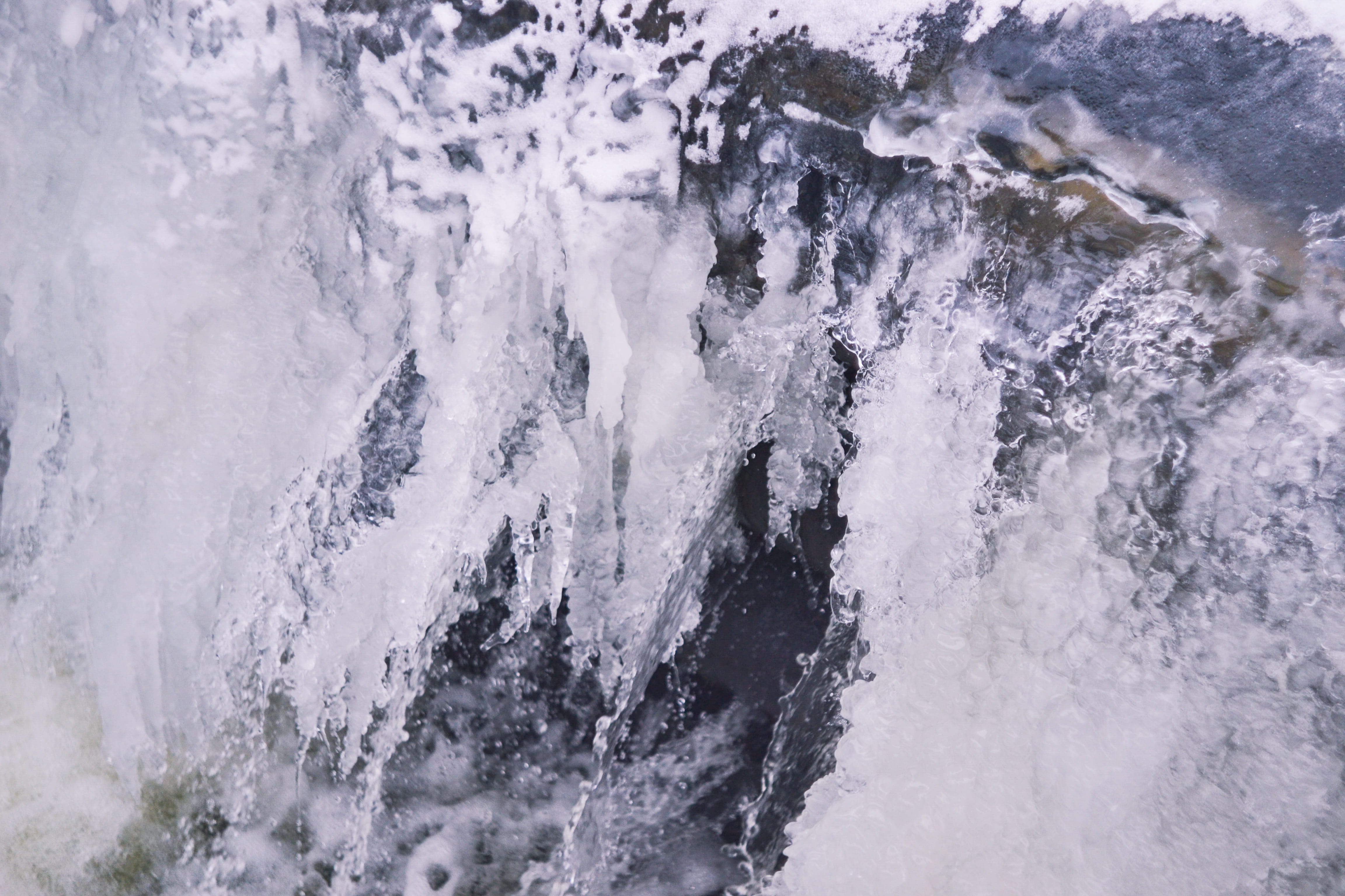 splashing, blue, rock, earth, lake, moution, nature, january, winter, movie, power in nature, blurred motion, outdoors, day, sea, waterfront, breaking, HD Wallpaper