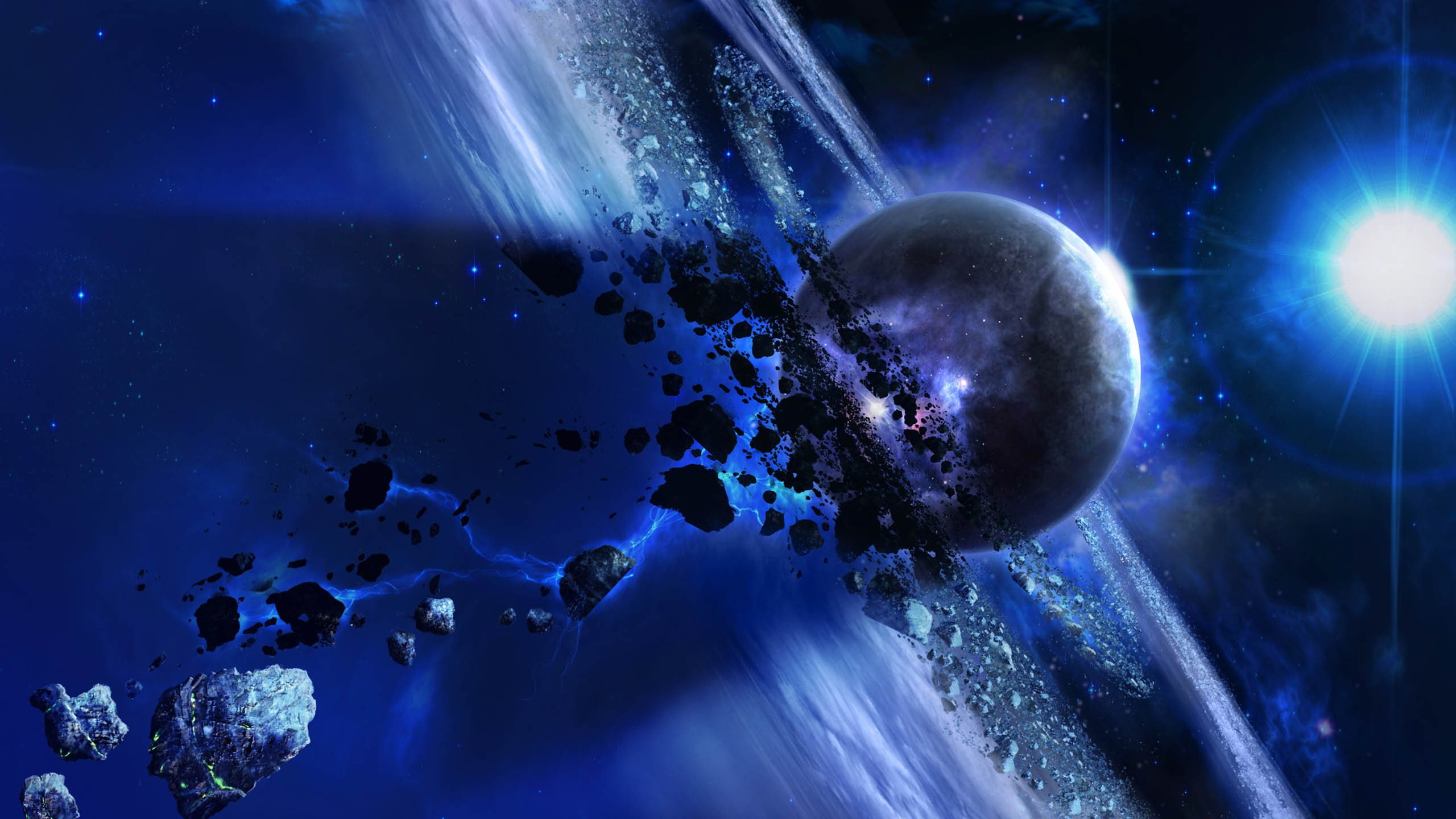 space, planets, stars, star, planet, 2K, univers, galaxy, HD Wallpaper