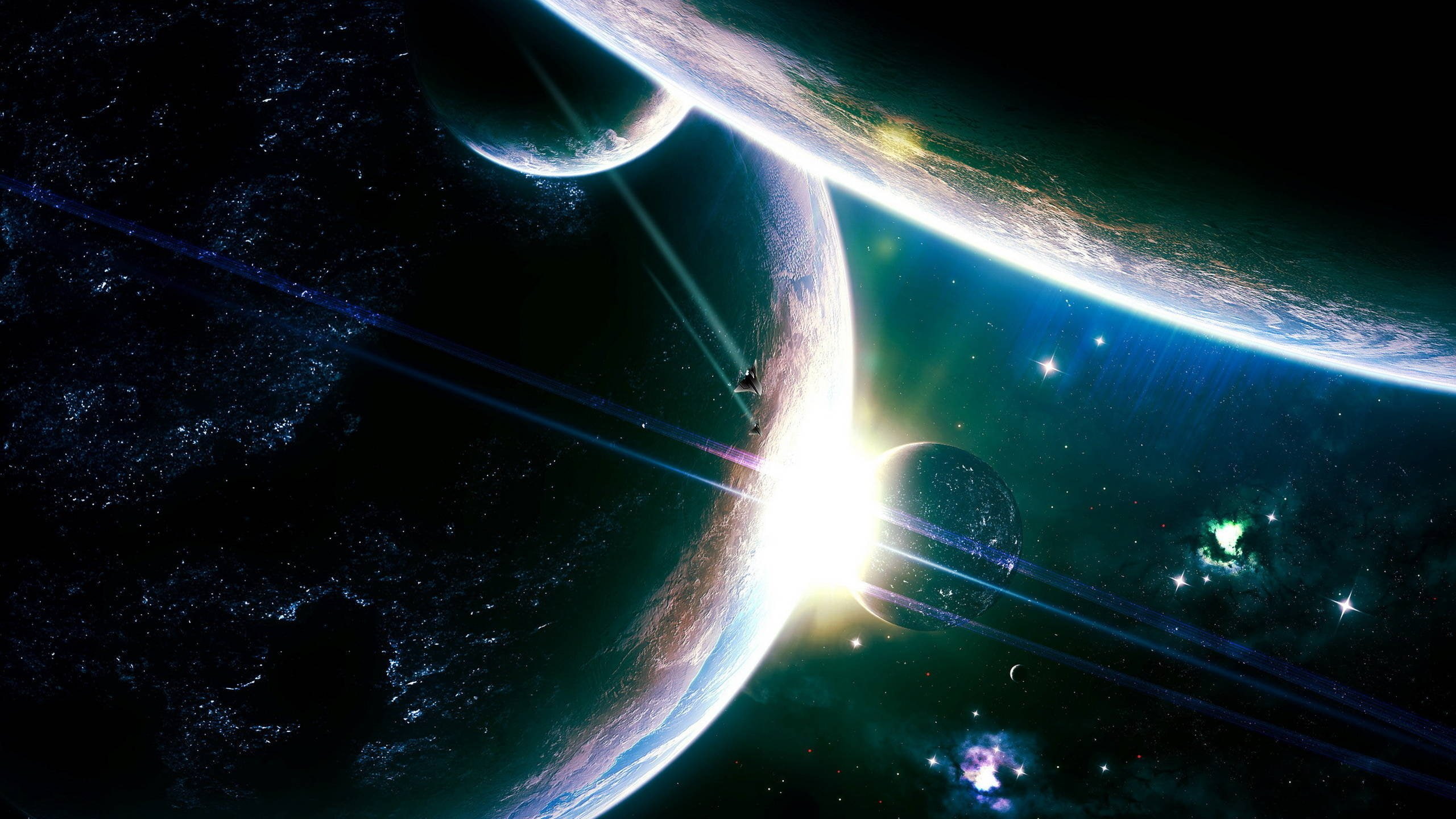 univers, planets, space, star, planet, galaxy, stars, 2K, HD Wallpaper