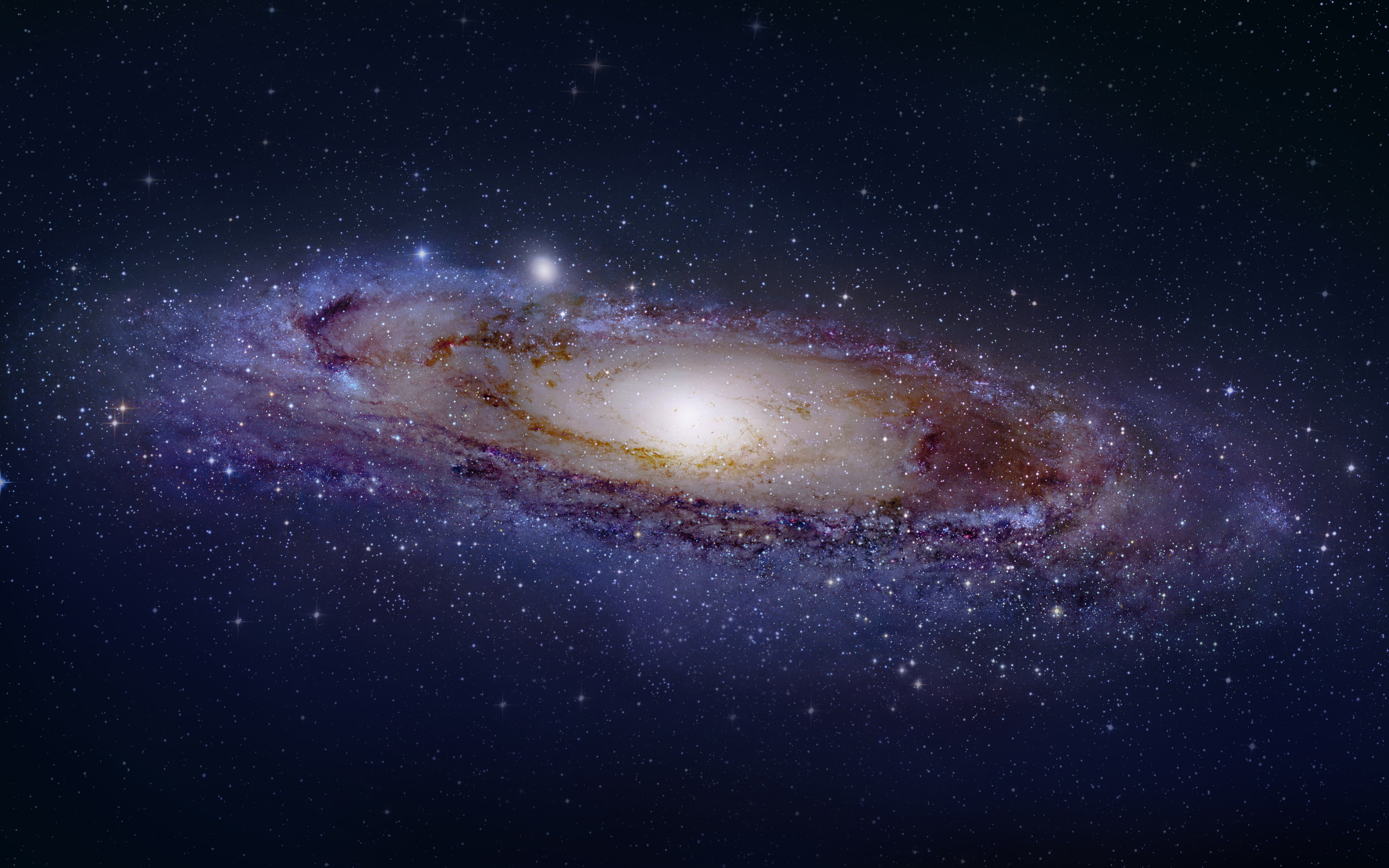 Nebula Clean, The Andromeda Galaxy, Planet, 4K, Stars, Andromeda, HD Wallpaper