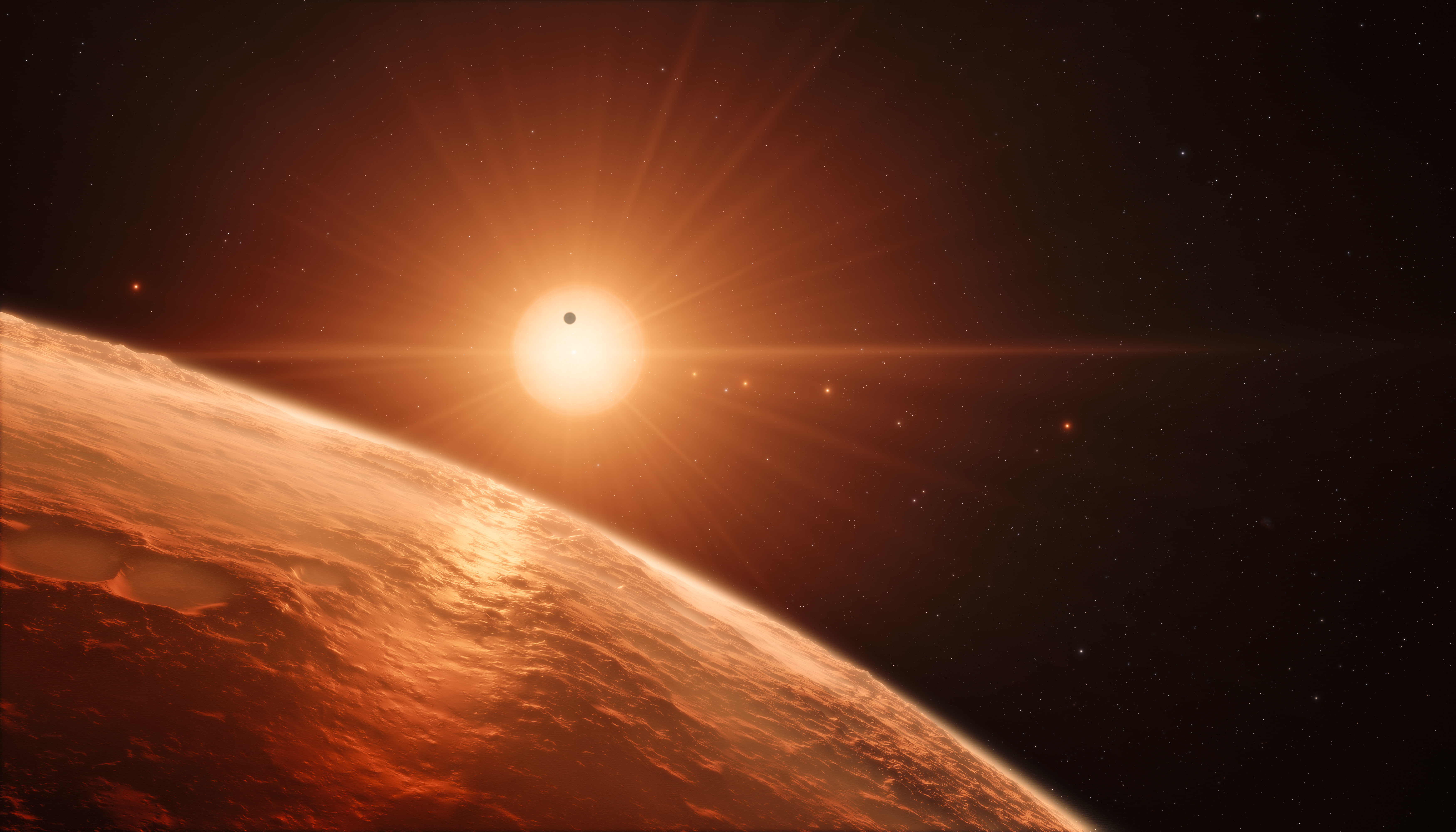 Planet, 5K, Dwarf star, TRAPPIST-1, 8K, 4K, HD Wallpaper