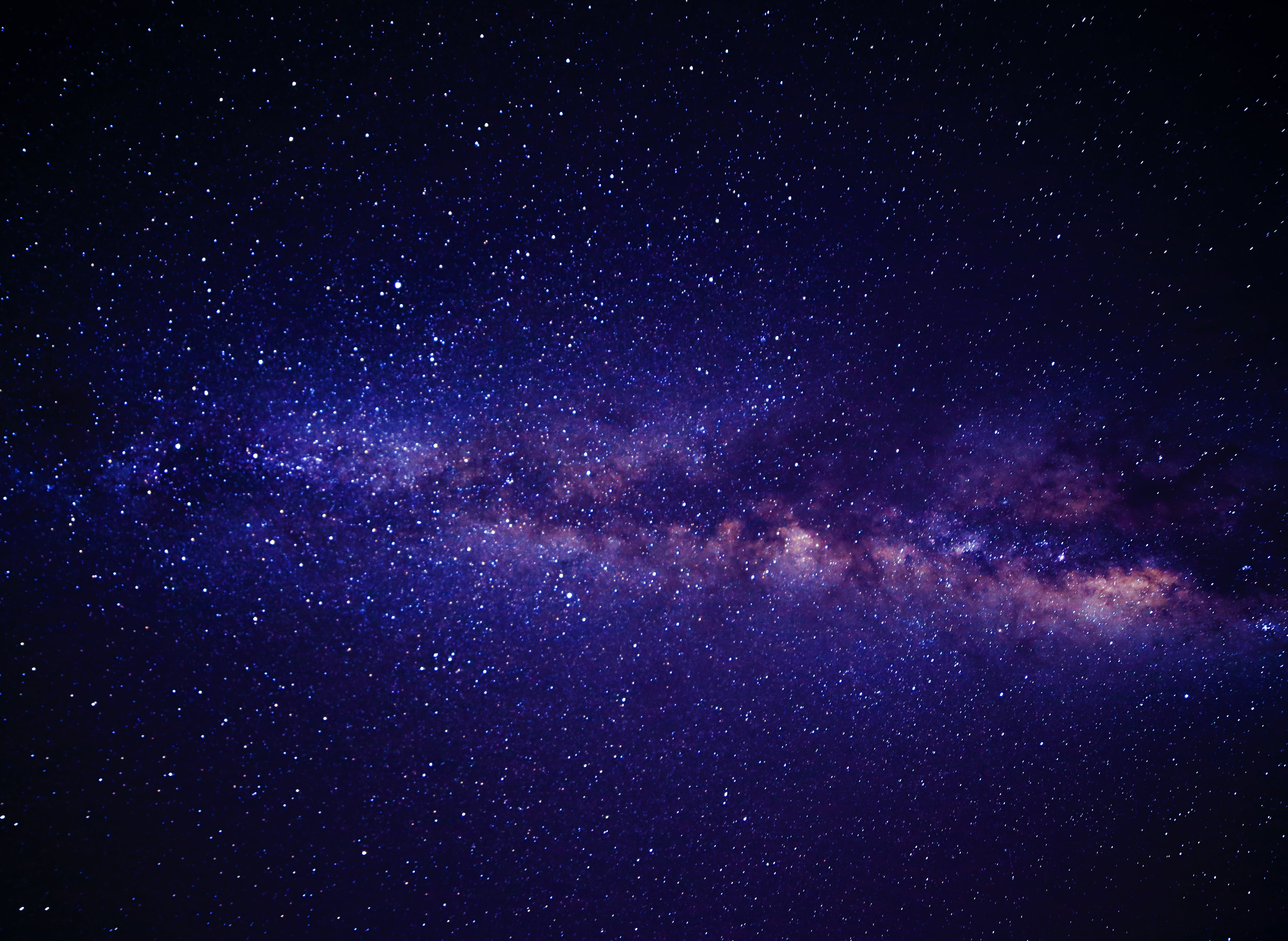 stars, tranquility, star - Space, constellation, sky, night, blue, full frame, 4K, astrology, star, beauty in nature, nebula, science, outdoors, galaxy, HD Wallpaper