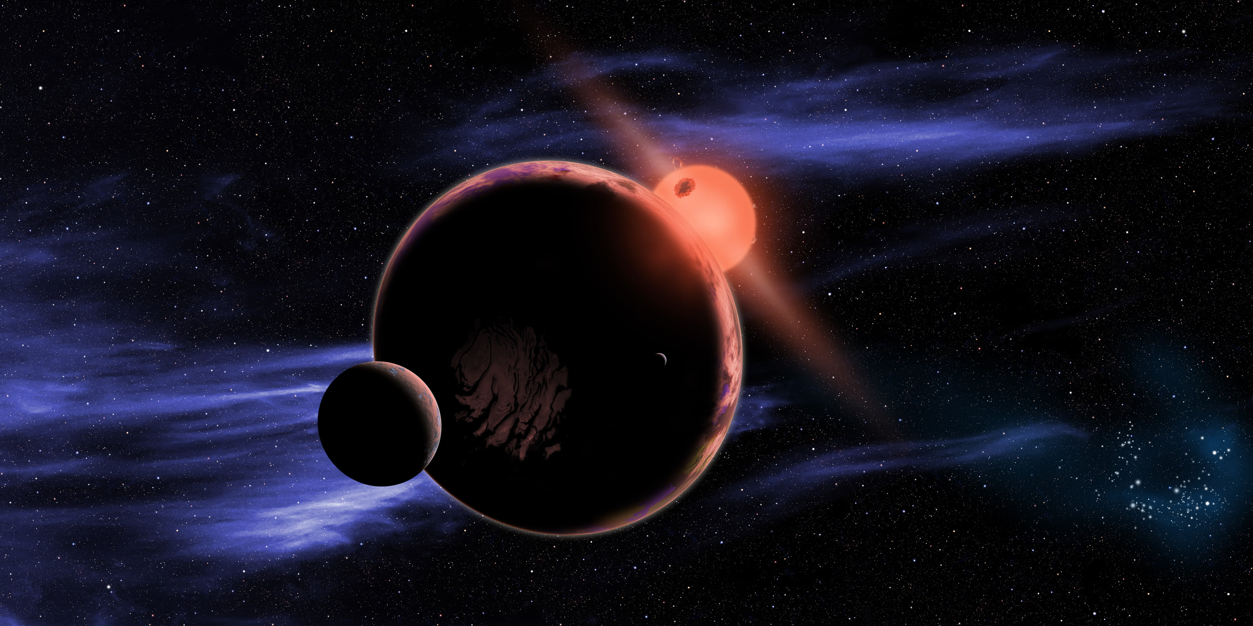 planet, Kepler, 452 b, sun, 4K, HD Wallpaper