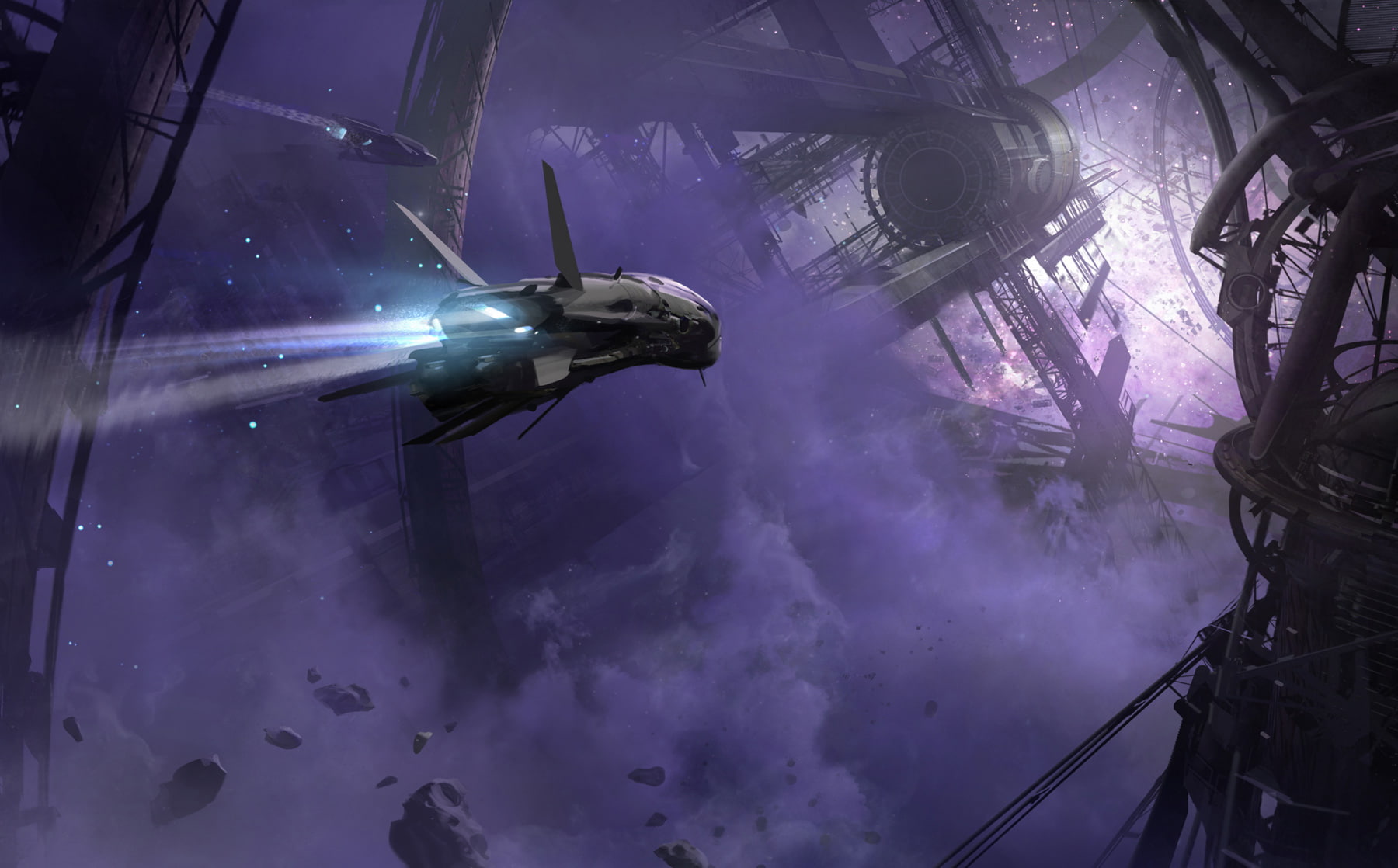 720P, sci fi, destiny, spaceship, HD Wallpaper