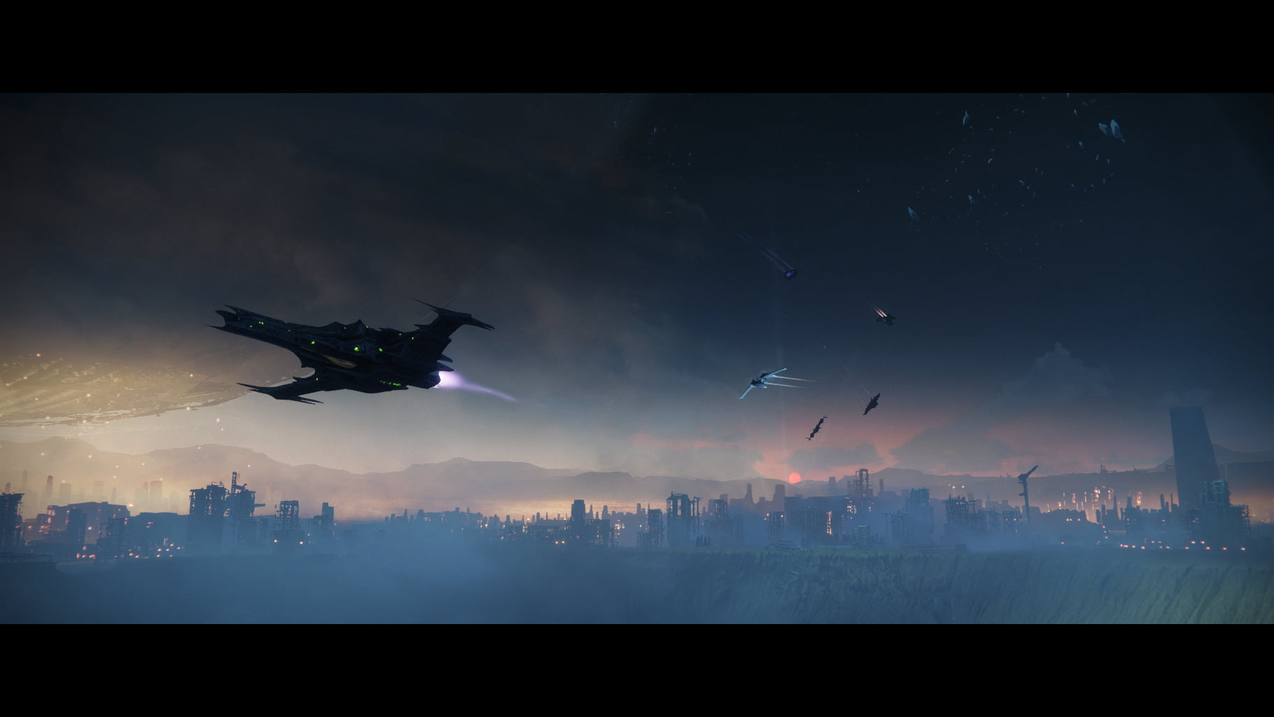 Destiny 2 (video game), spaceship, 720P, HD Wallpaper