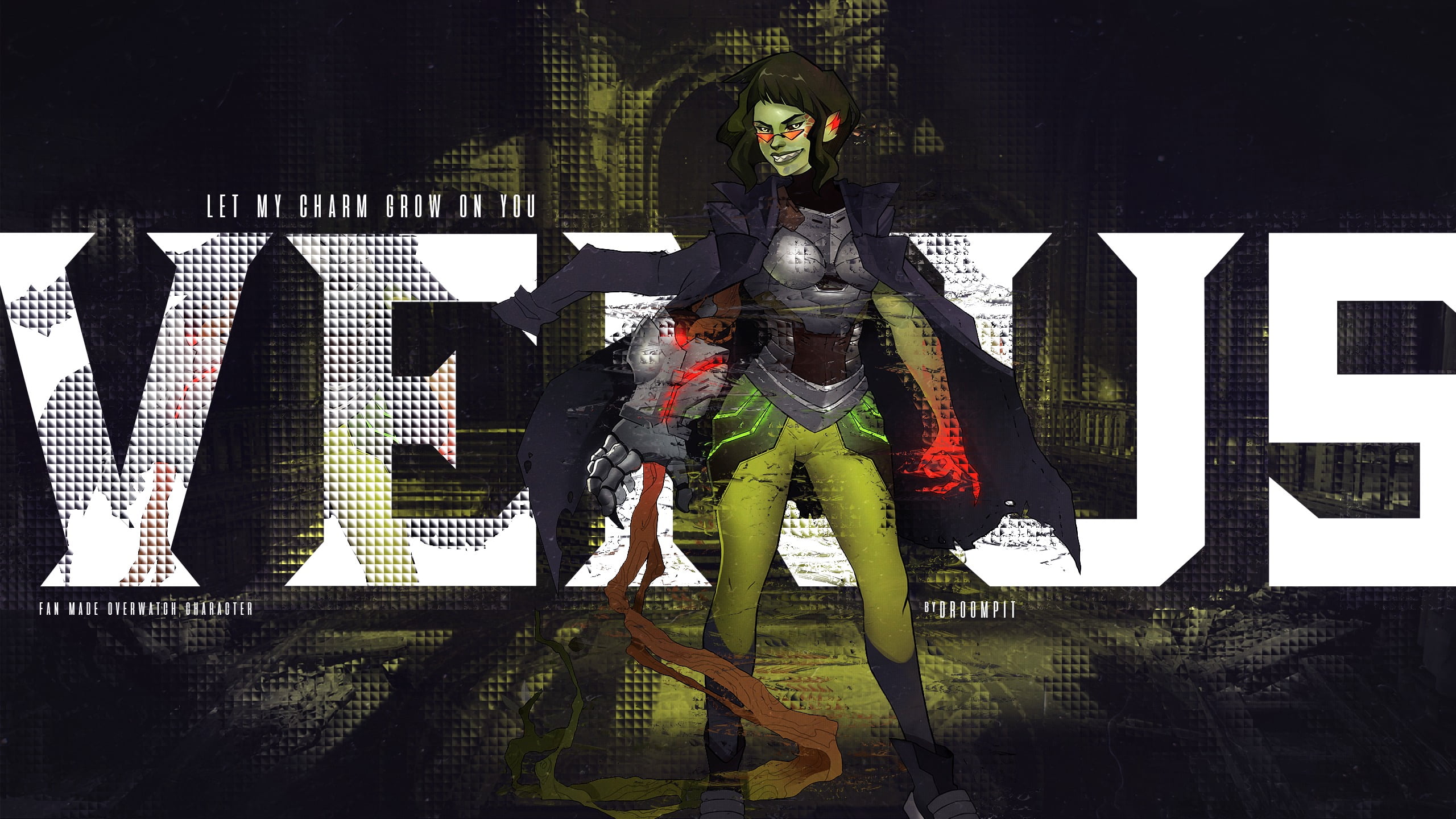 full length, reflection, illustration, one person, lifestyles, representation, Overwatch, architecture, Venus (Overwatch) (Fanmade), 2K, creativity, day, HD Wallpaper