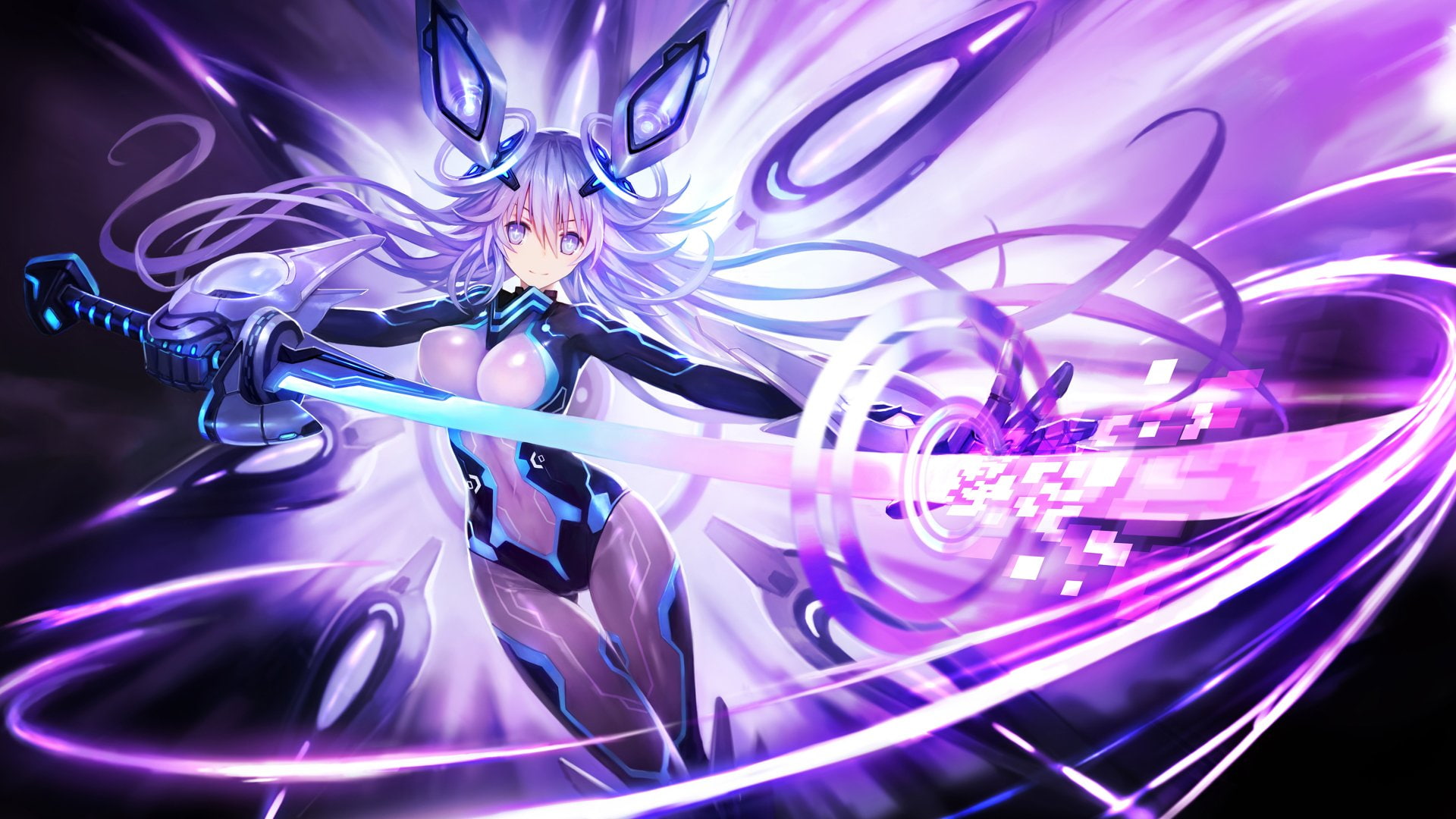 Video Game, 1080P, Anime, Neptune (Hyperdimension Neptunia), Hyperdimension Neptunia, HD Wallpaper