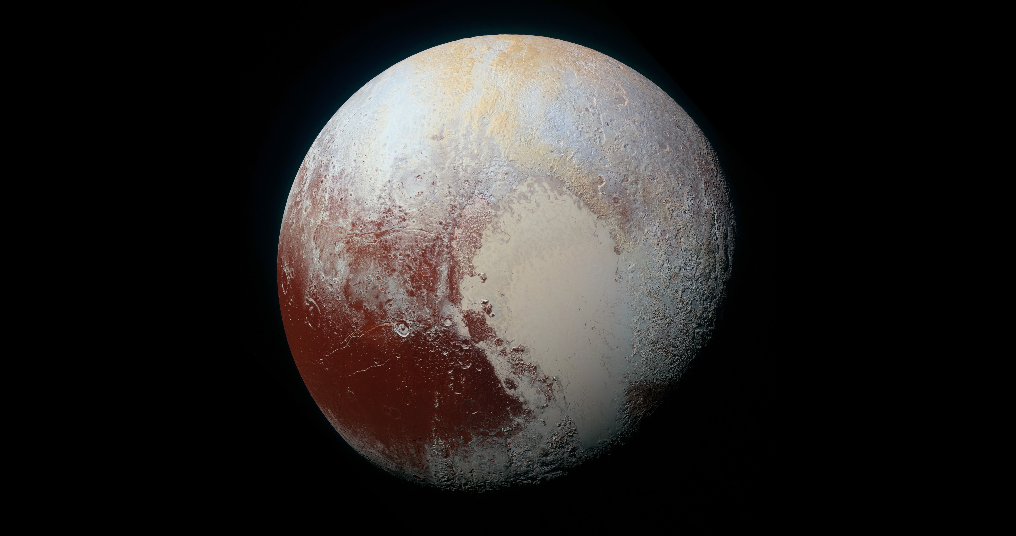 Pluto, planet, space, 4K, HD Wallpaper