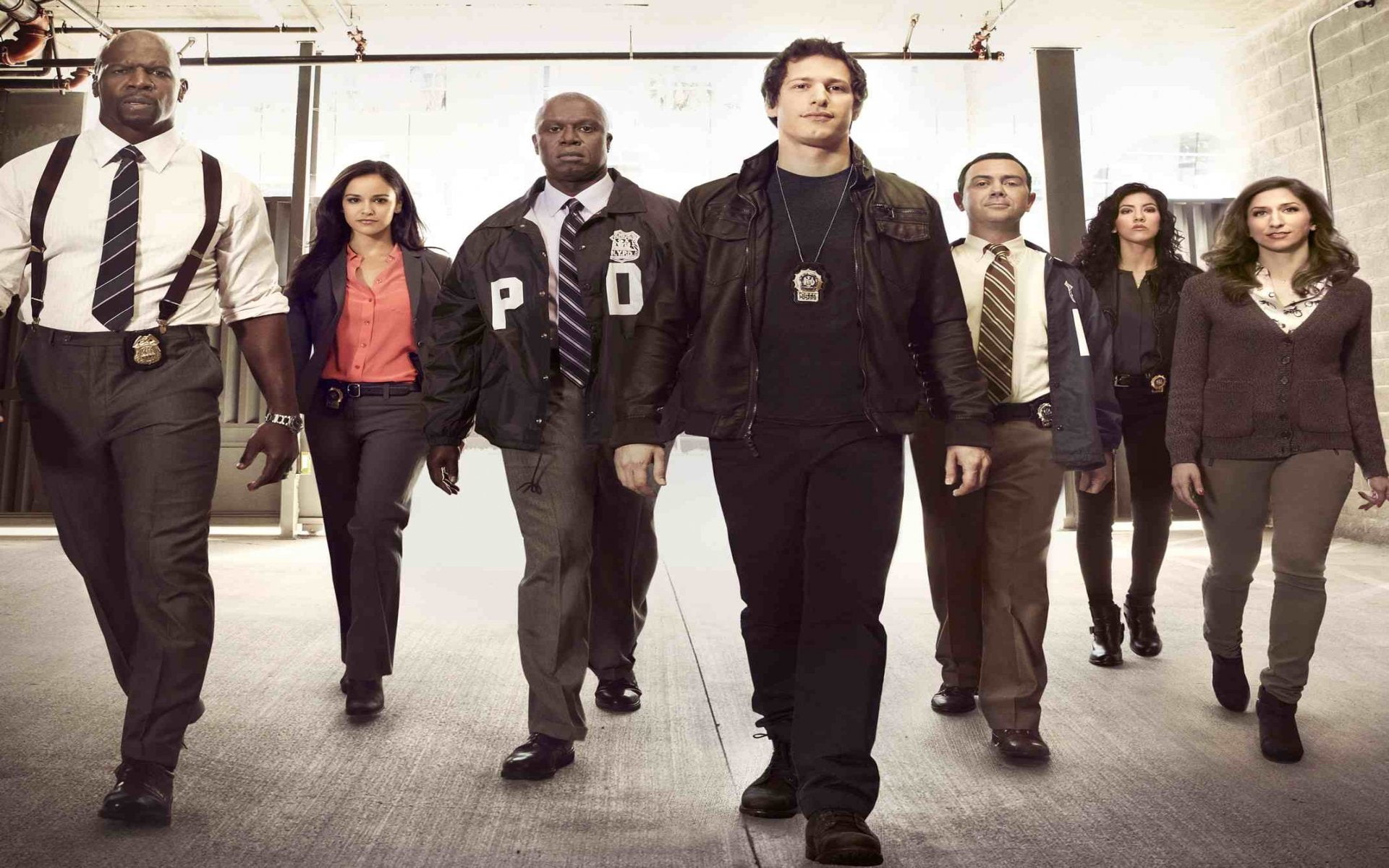 nine nine, sitcom, 1080P, comedy, series, crime, brooklyn, HD Wallpaper