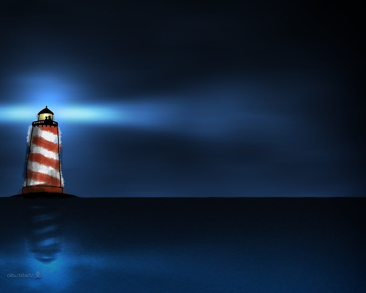 illuminated, 720P, studio shot, copy space, dark, night, building, lighthouse, nature, tower, architecture, sky, guidance, cloud - sky, building exterior, HD Wallpaper