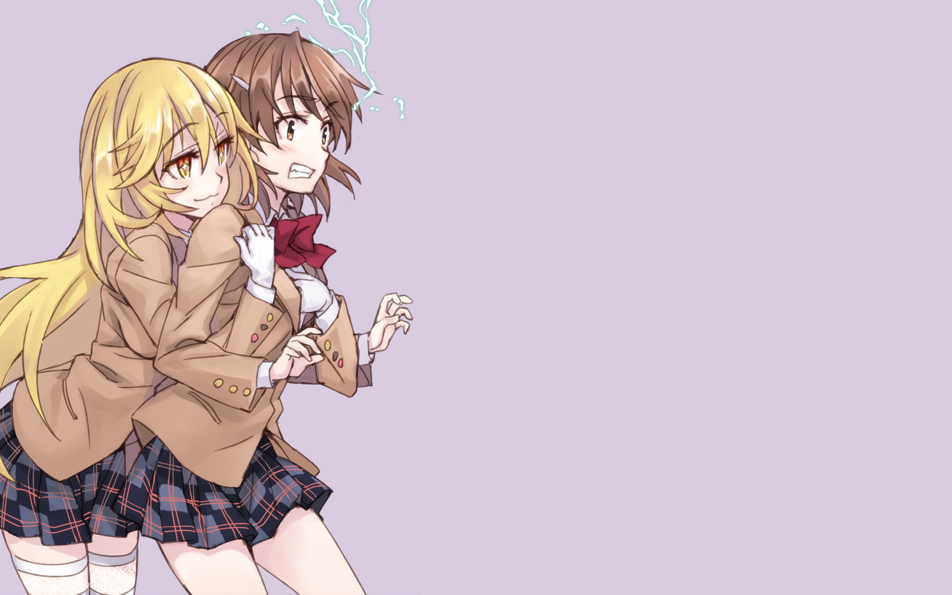 Misaki Shokuhou, 720P, To Aru Kagaku No Railgun, Anime, Mikoto Misaka, HD Wallpaper