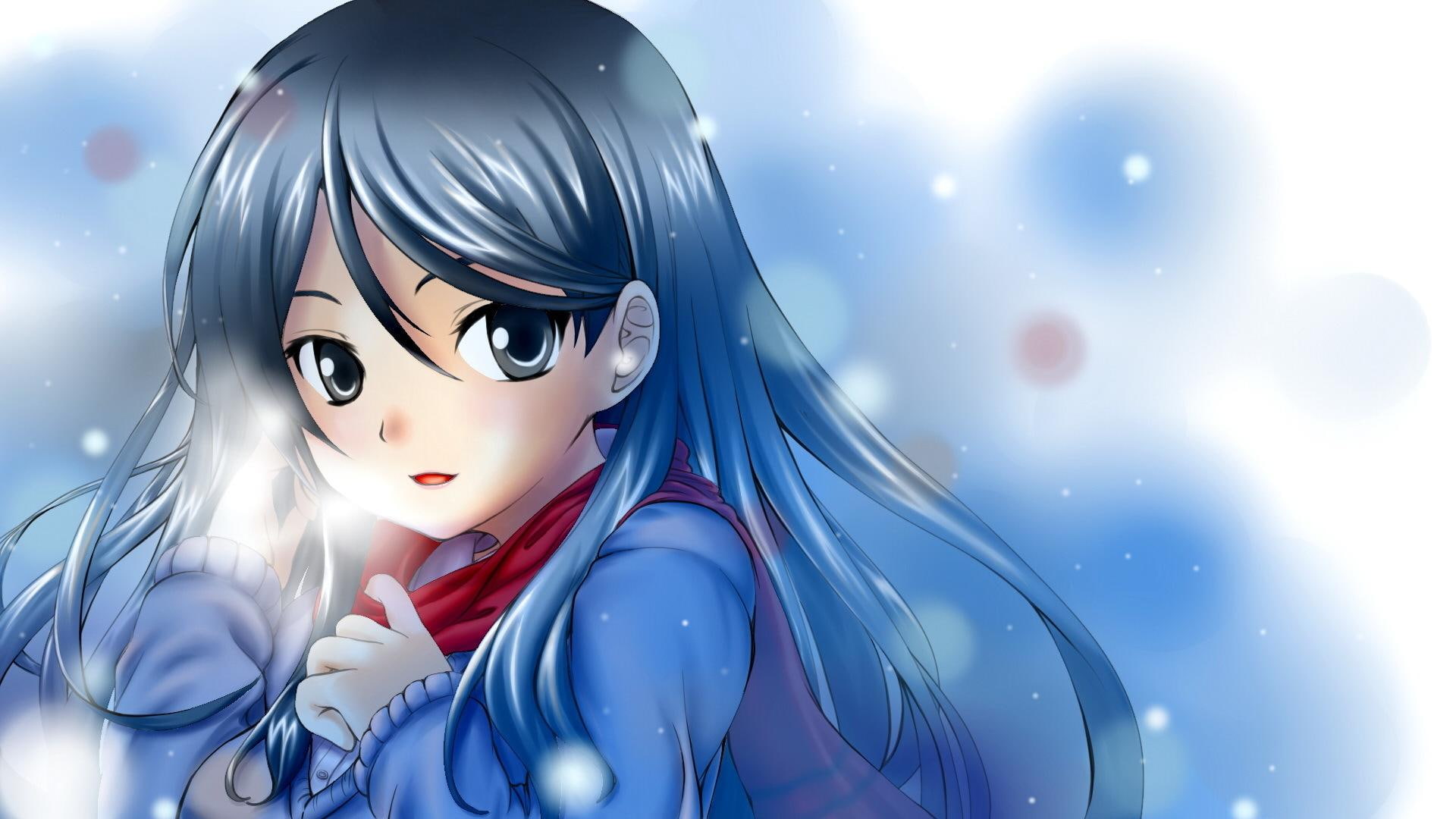 anime, seiri, 1080P, fukiyose, HD Wallpaper