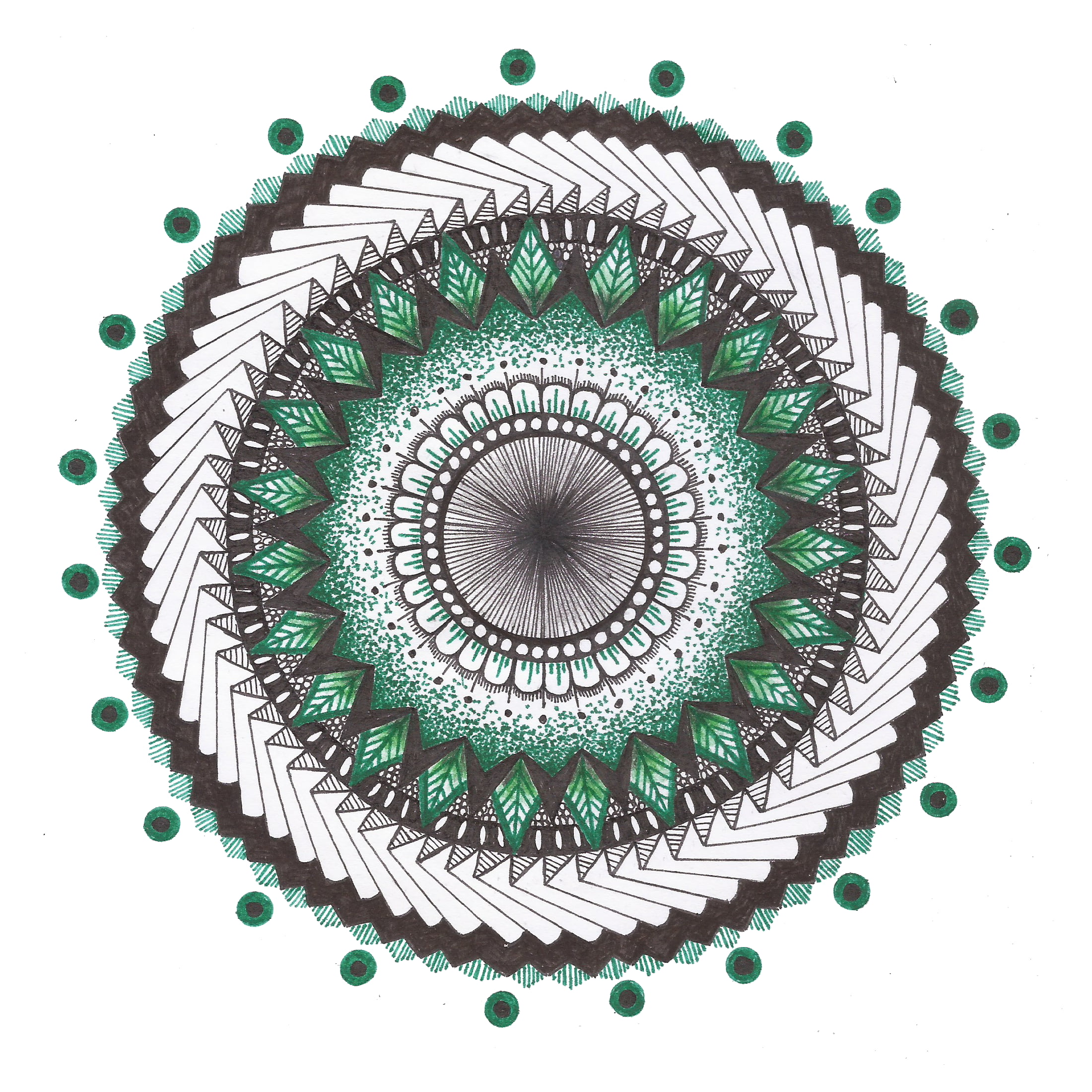 mandalas, ink, 1080P, Phone HD Wallpaper