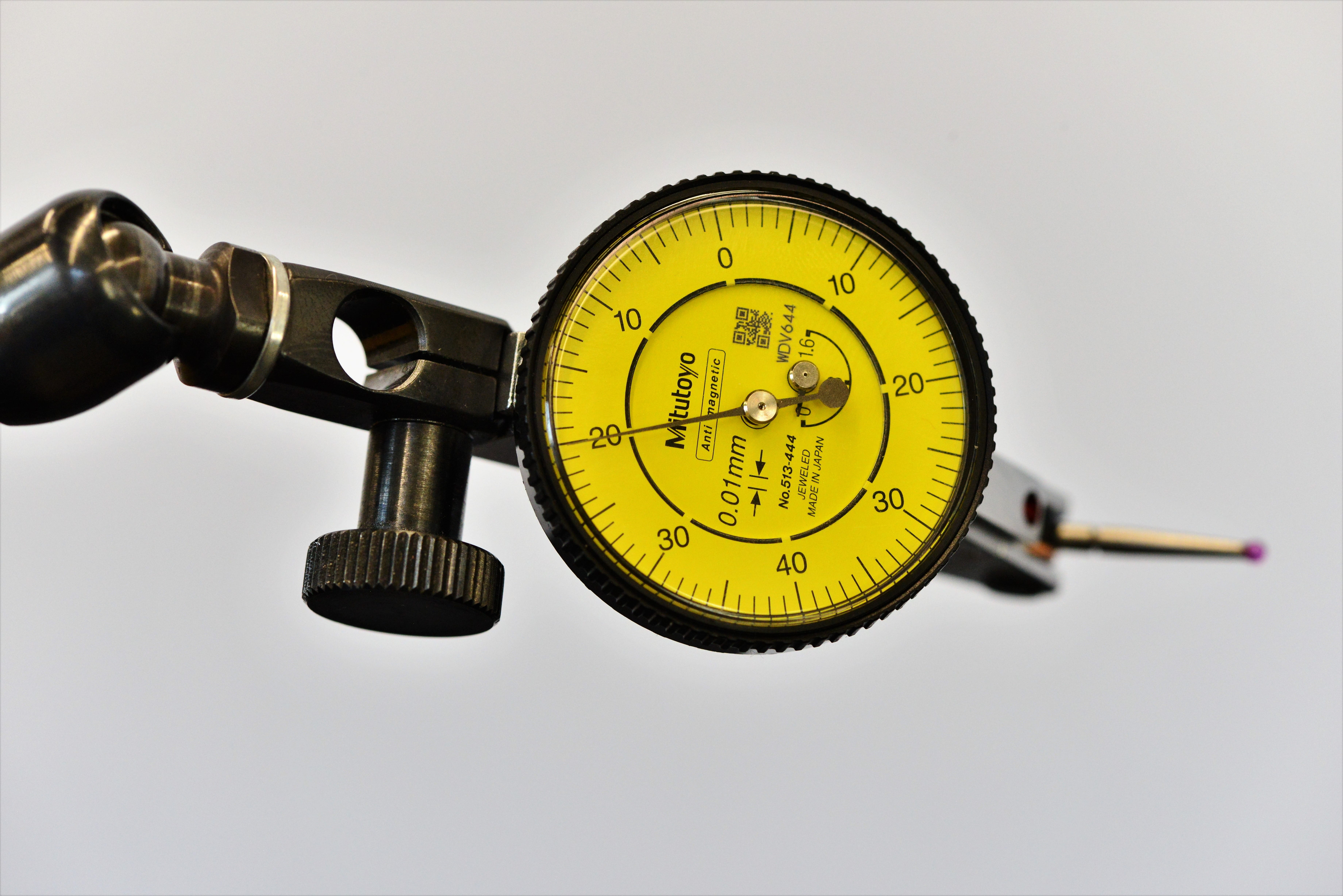 probe tip, antique, no people, yellow, measuring, black color, meter - instrument of measurement, equipment, pointer, still life, white background, 5K, HD Wallpaper