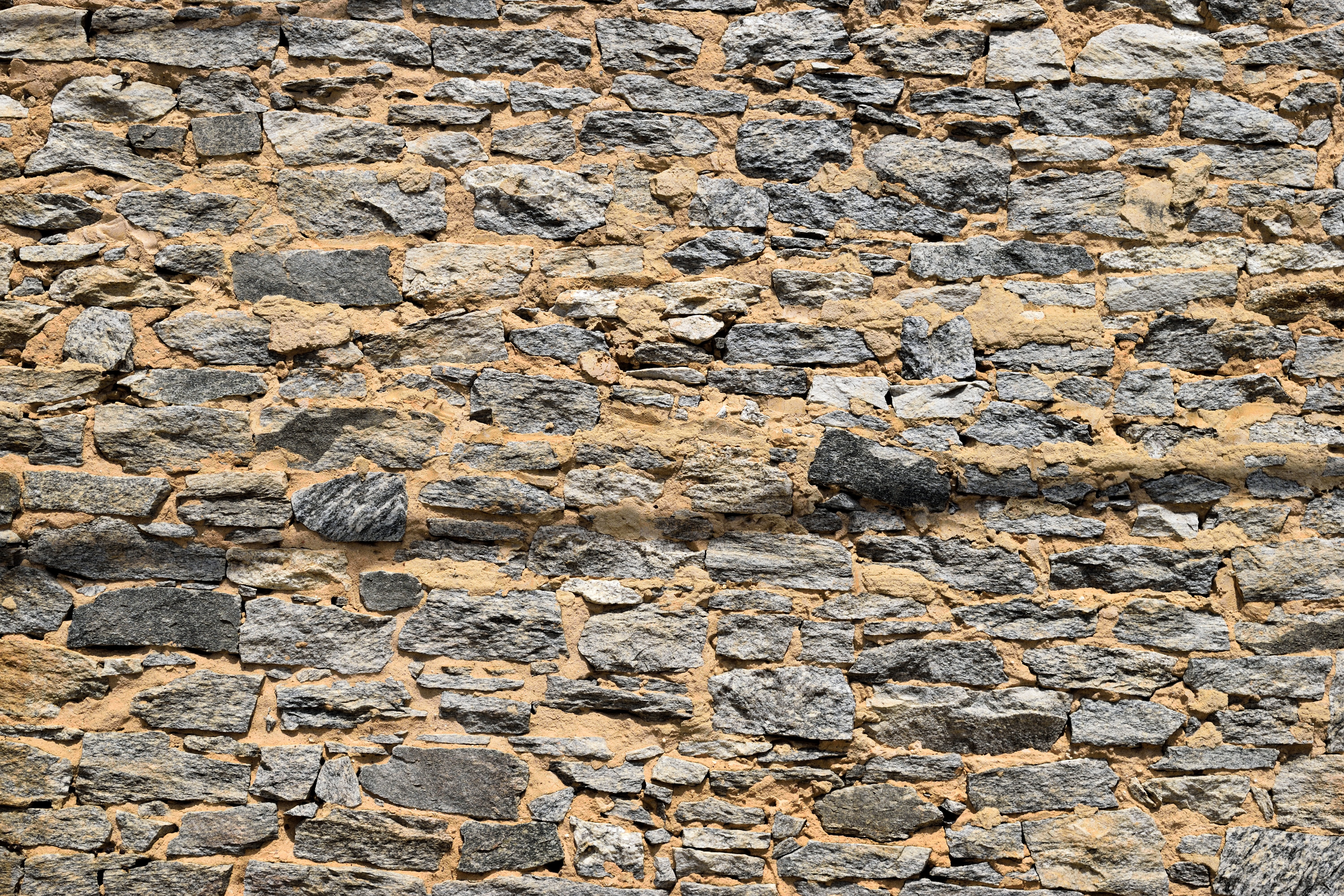 stone wall, sunlight, grunge, outdoors, pattern, background, wall, rough, cement, texture, full frame, brick, no people, surface, block, weathered, design, HD Wallpaper
