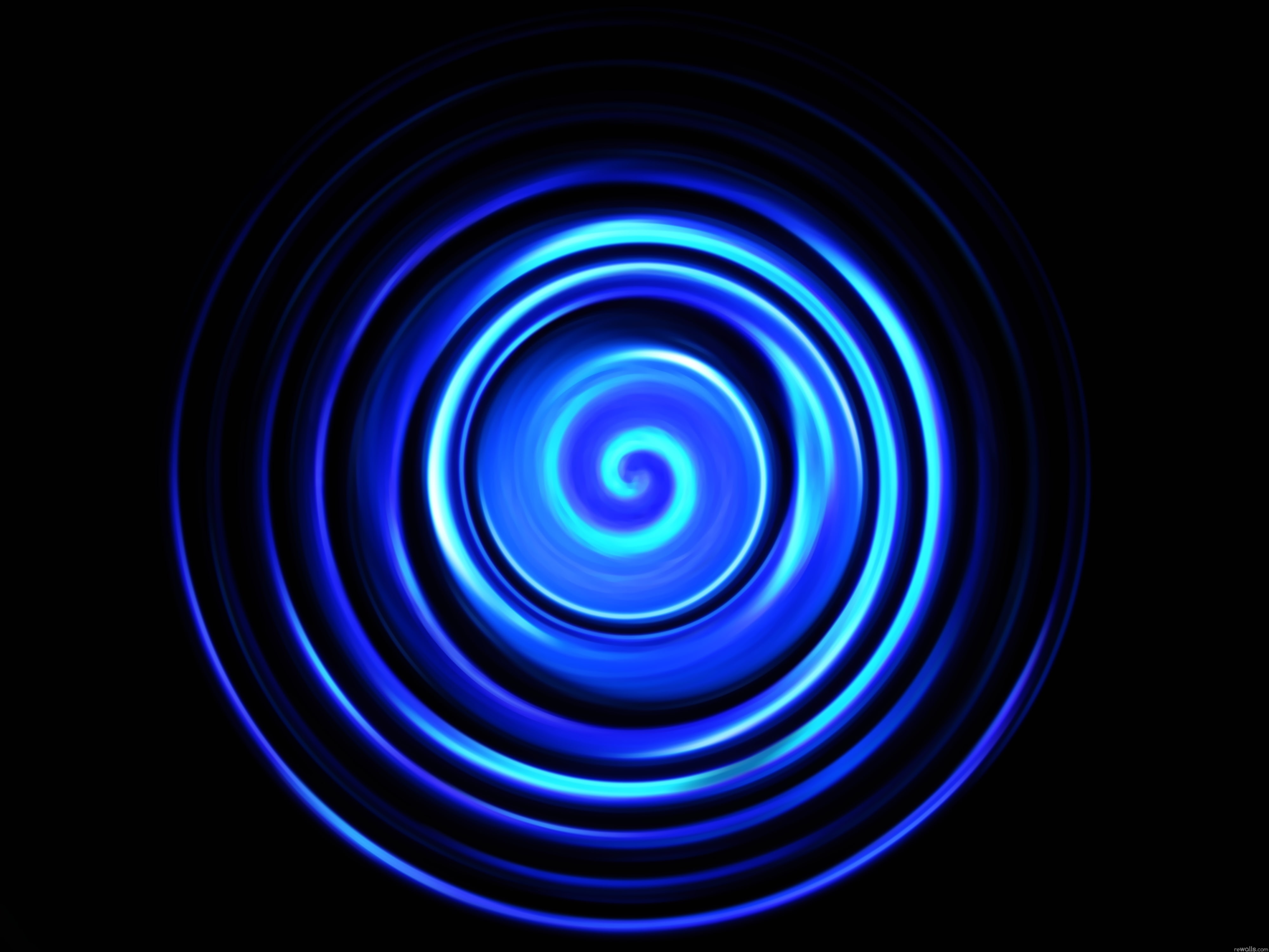 background, rotation, 4K, circles, shadow, HD Wallpaper