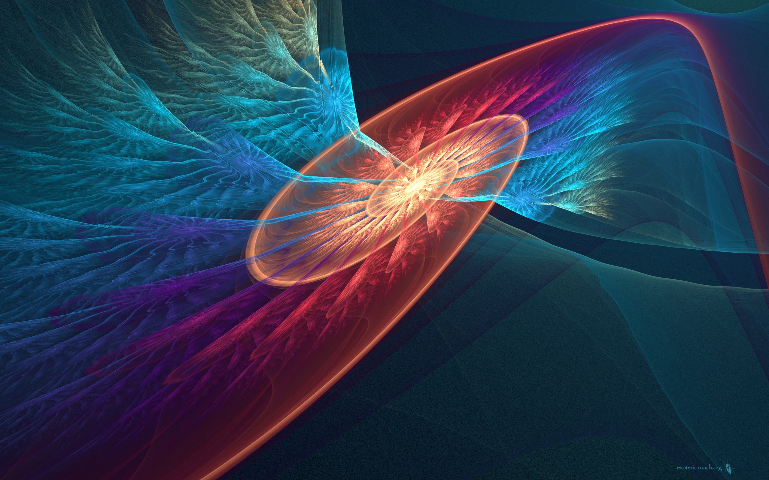 science, multi Colored, indoors, color Image, band, computer Graphic, space, dark, fractal, light painting, black Color, design, bright, illuminated, art and craft, HD Wallpaper