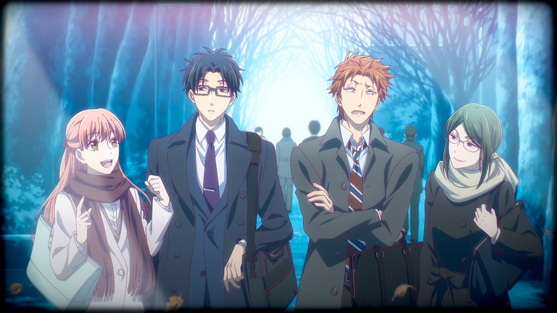 1080P, Anime, Hanako Koyanagi, Wotaku ni Koi wa Muzukashii, Hirotaka Nifuji, Narumi Momose, Tarou Kabakura, HD Wallpaper