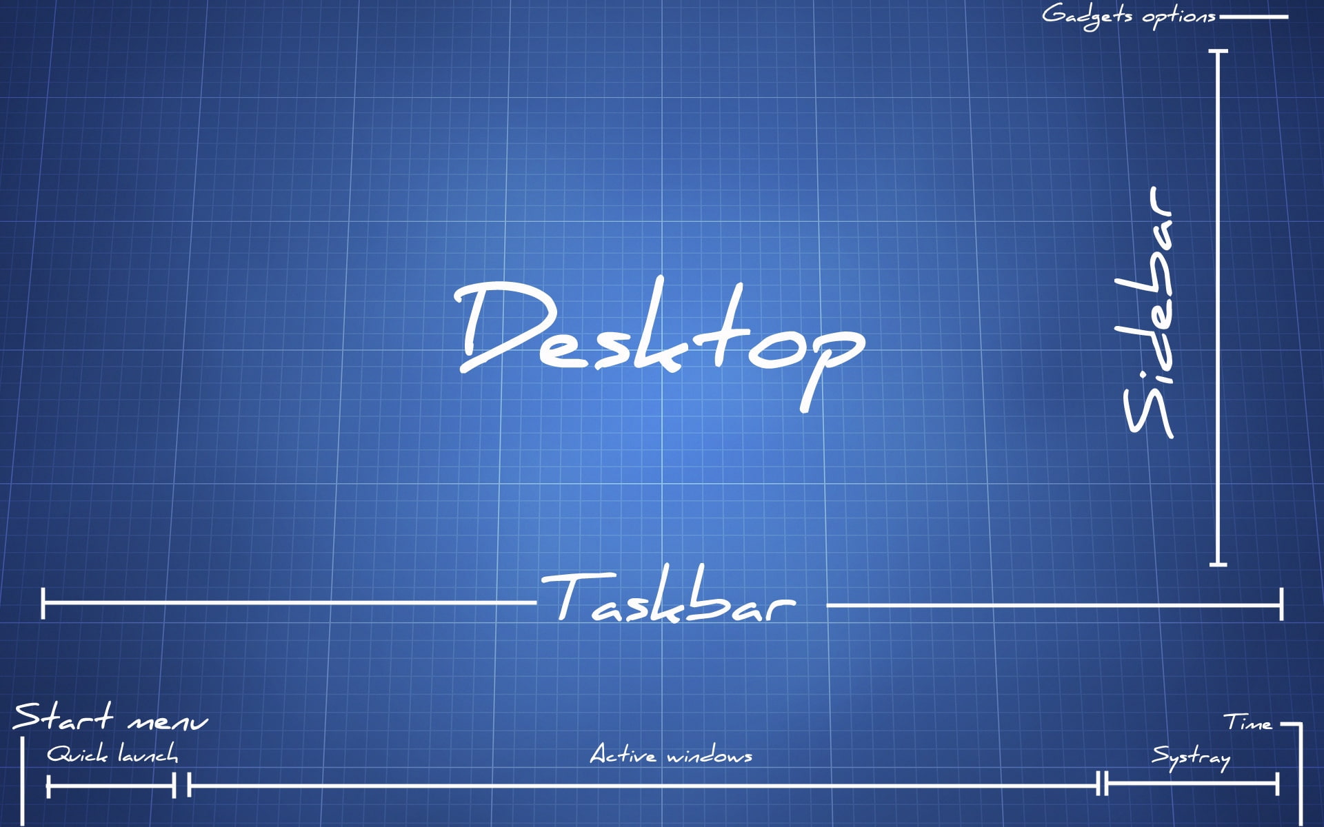 blue, desktop, 1080P, white, computer, signatures, scheme, HD Wallpaper