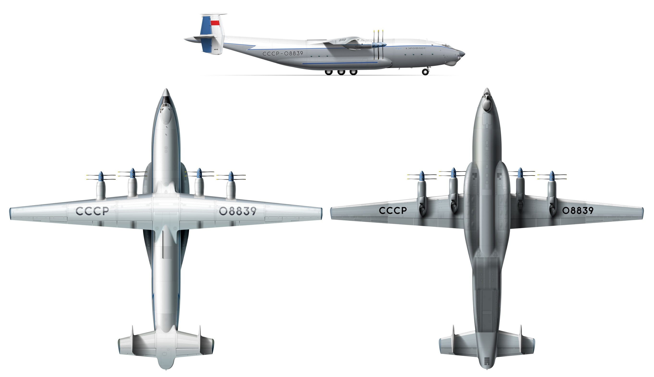 2K, Antey, USSR, Cargo, An-22, Antonov, The plane, Scheme, HD Wallpaper