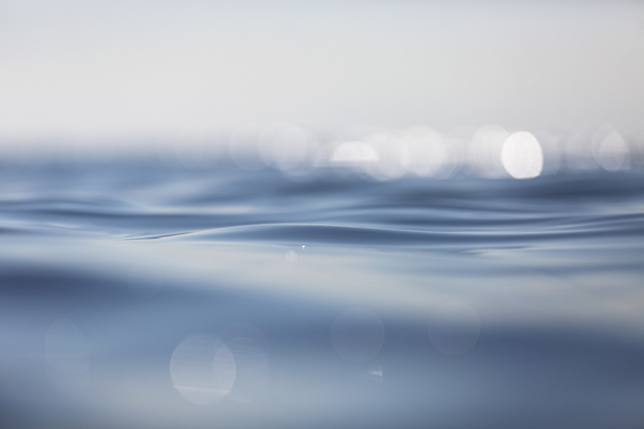 bokeh, waves, depth of field, 1080P, macro, HD Wallpaper