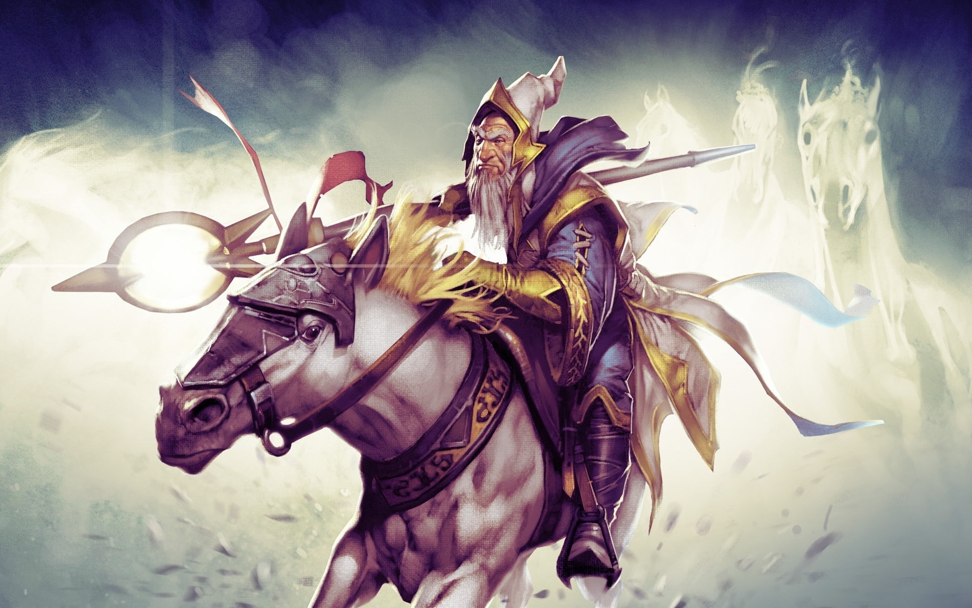 dota 2, dota, keeper, ezalor, 1080P, light, HD Wallpaper