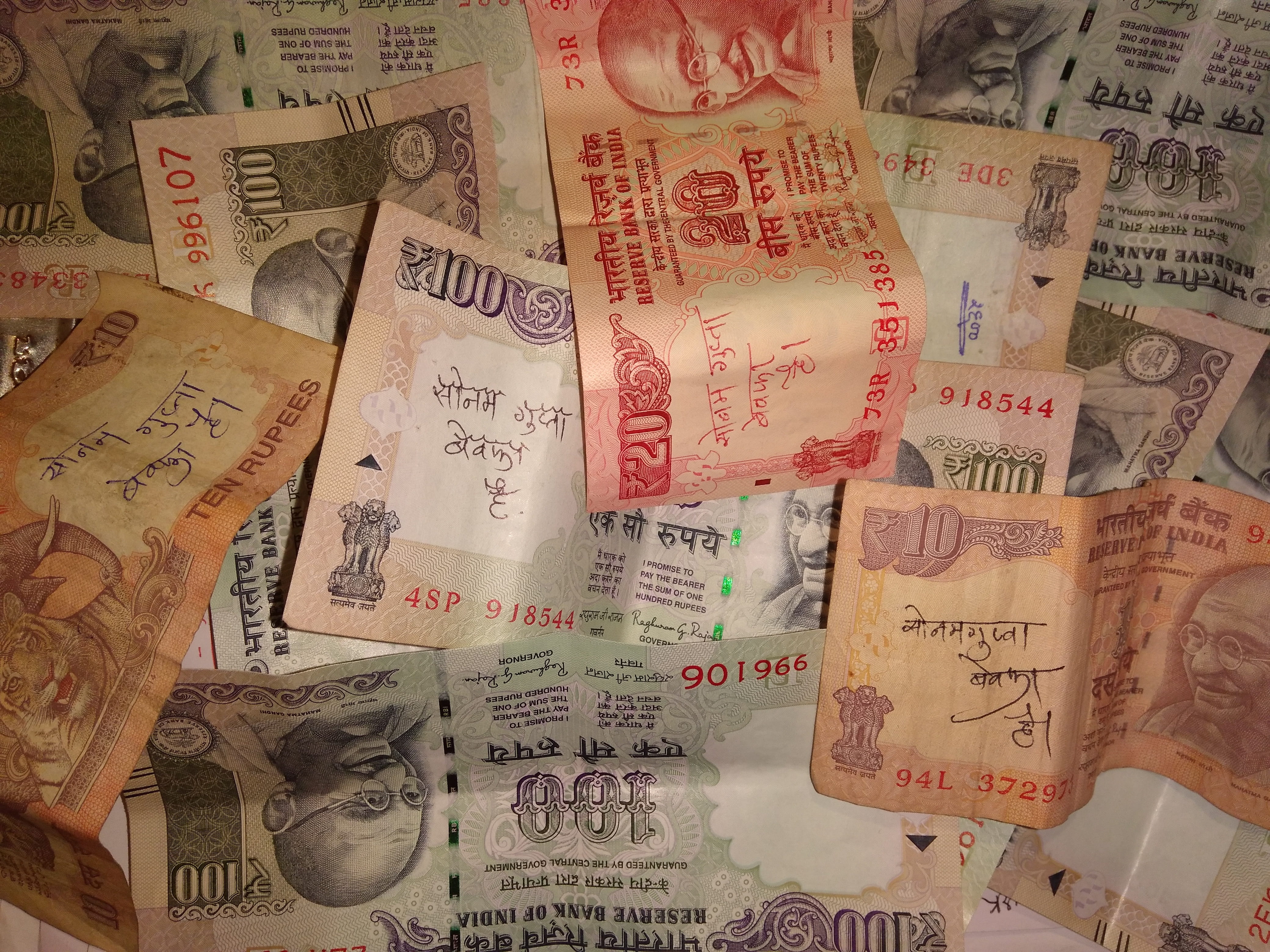 backgrounds, close-up, no people, human representation, studio shot, high angle view, indoors, communication, Indian Currency, Money, Currency, economy, HD Wallpaper