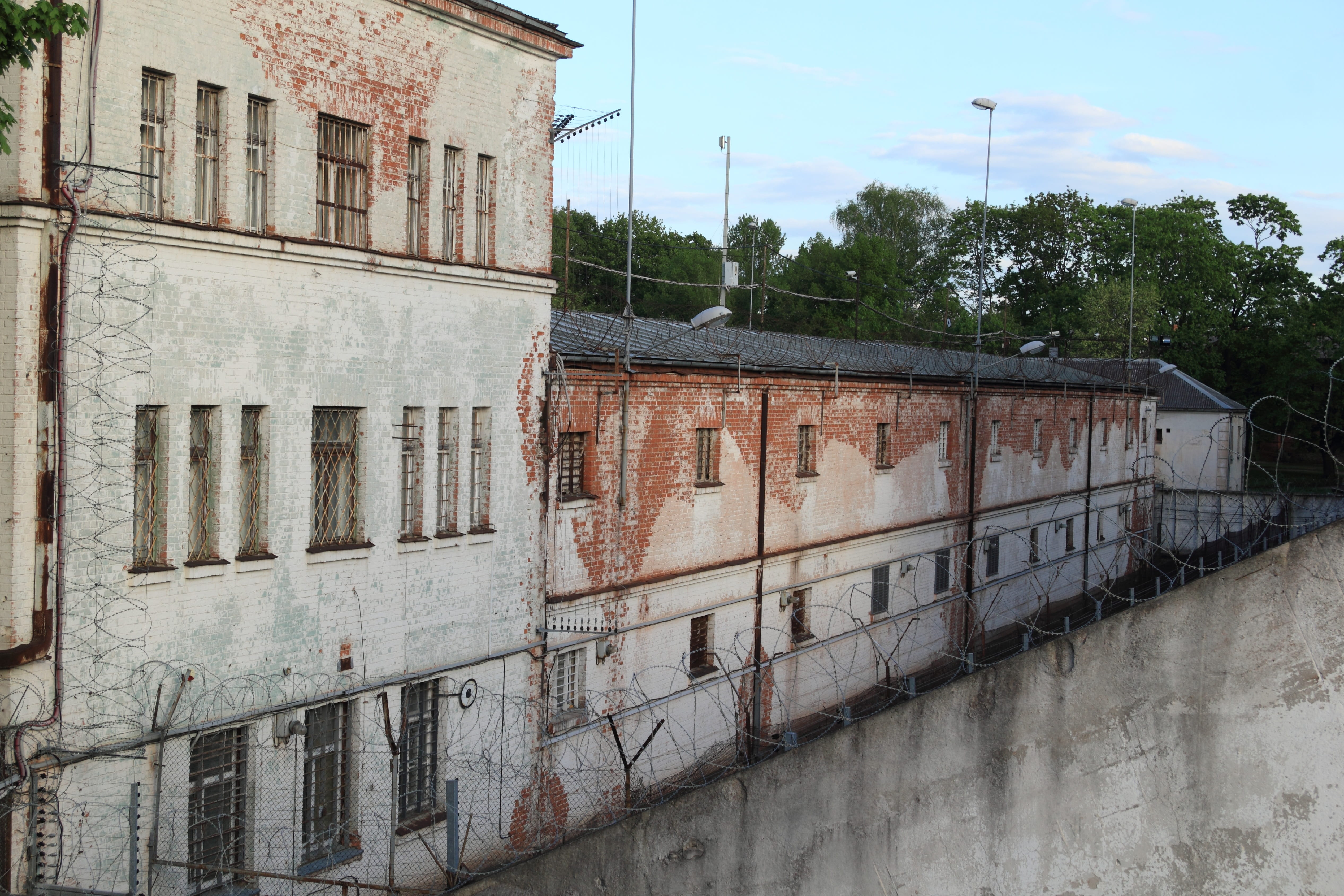daugavpils, abandoned, day, guarded, no people, 4K, building exterior, tree, old, outdoors, plant, weathered, window, architecture, prison, latvia, wall - building feature, HD Wallpaper