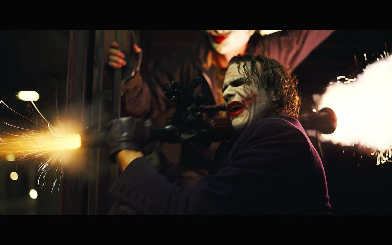 Joker, Heath Ledger, 720P, The Dark Knight, Batman, HD Wallpaper
